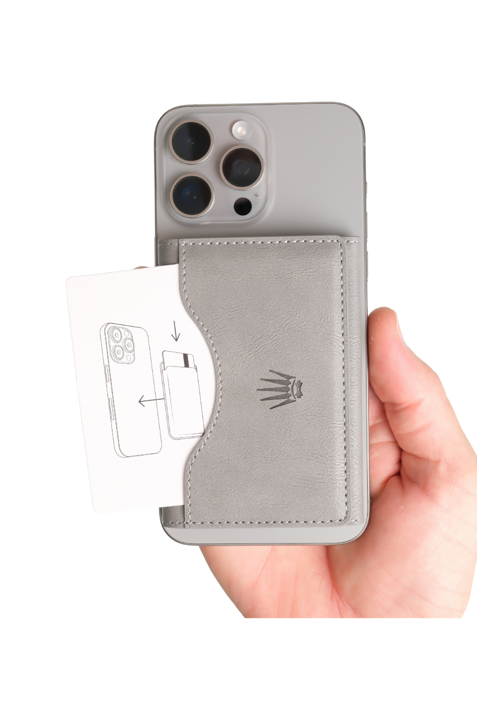 Storm Gri Magnetik Yapıştırmalı 5 Hazneli Mıknatıslı KartlıkMagsafe KartlıkWATCHOFROYALStormStorm Gri Magnetik Yapıştırmalı 5 Hazneli Mıknatıslı Kartlık