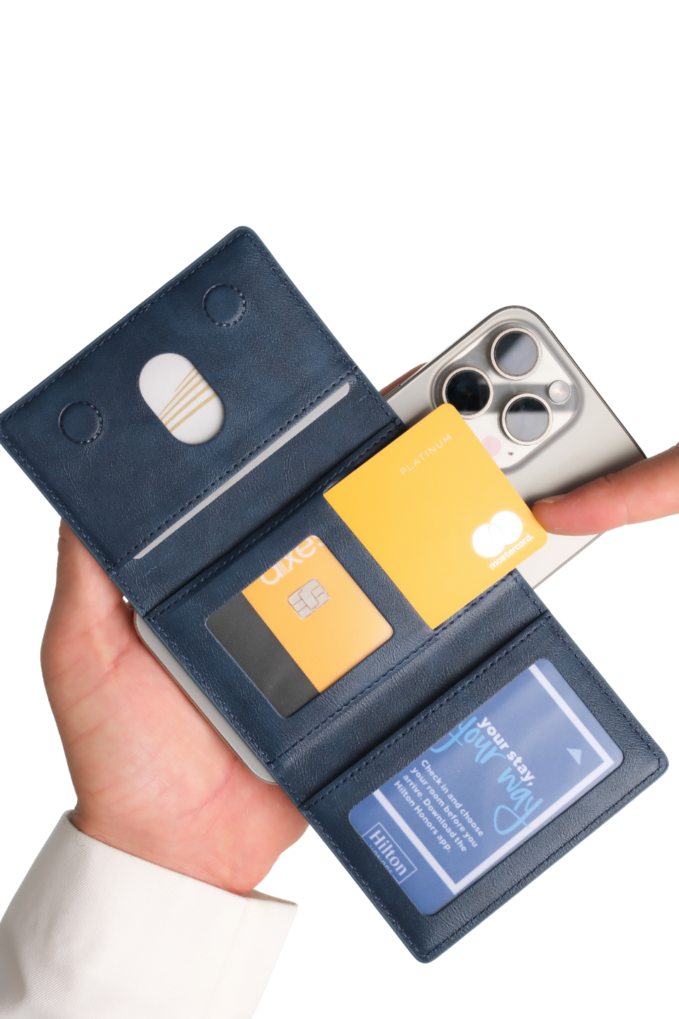 Storm Lacivert Magnetik Yapıştırmalı 5 Hazneli Mıknatıslı KartlıkMagsafe KartlıkWATCHOFROYALStormStorm Lacivert Magnetik Yapıştırmalı 5 Hazneli Mıknatıslı Kartlık