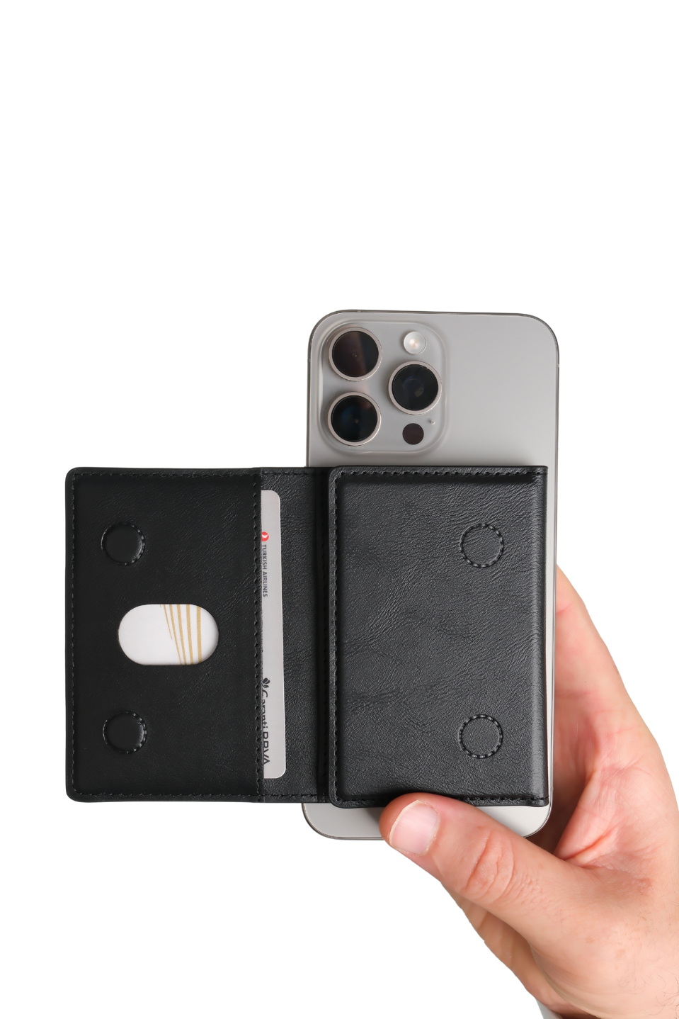 Storm Siyah Magnetik Yapıştırmalı 5 Hazneli Mıknatıslı KartlıkMagsafe KartlıkWATCHOFROYALStormStorm Siyah Magnetik Yapıştırmalı 5 Hazneli Mıknatıslı Kartlık