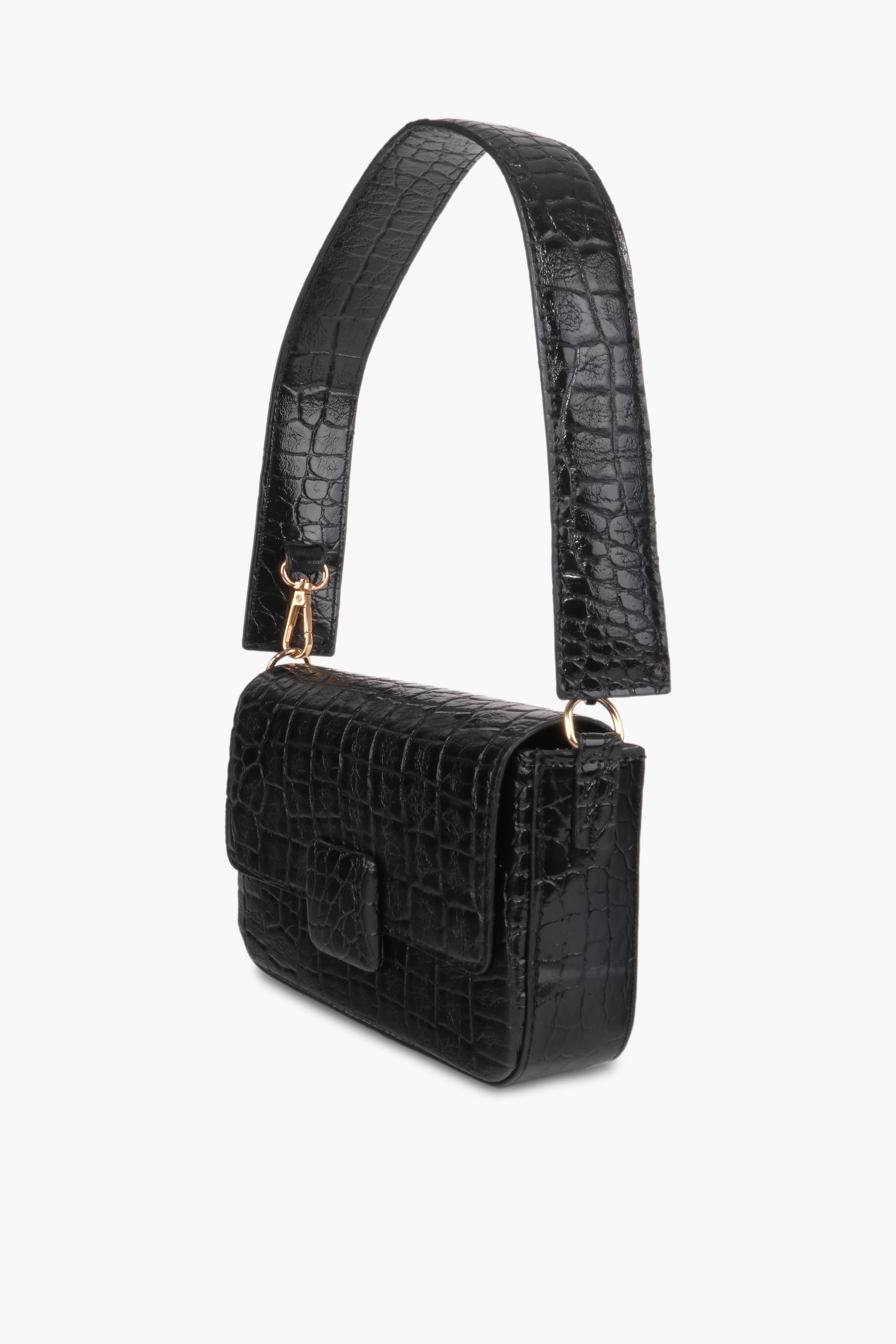 Arianna Desenli Siyah Kadın Omuz Ve Kol ÇantasıOmuz ÇantasıWATCHOFROYALARIANNAArianna Desenli Siyah Kadın Omuz Ve Kol Çantası