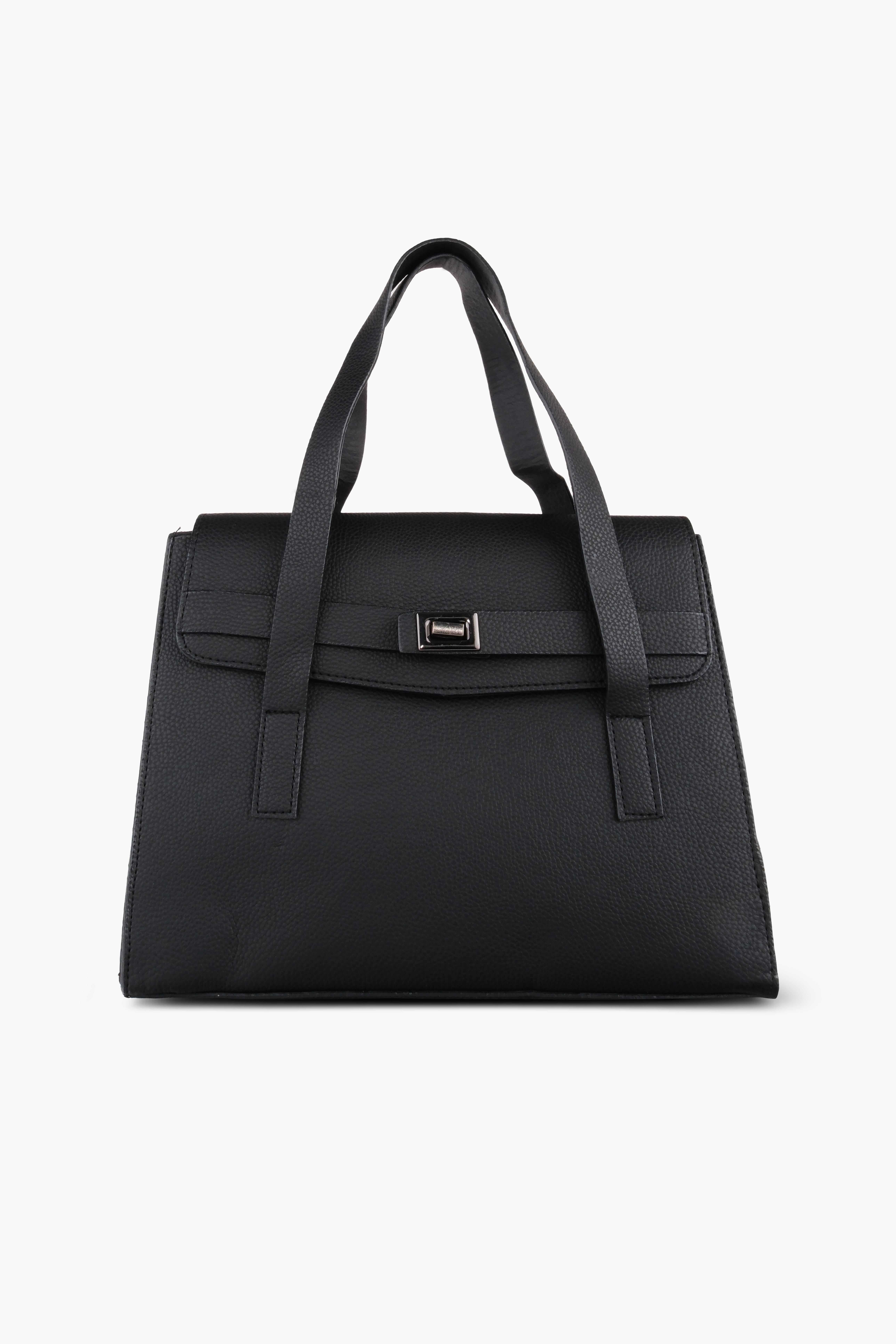 Kadın Siyah Deri Omuz Ve El Çantası DANTEOmuz ÇantasıWATCHOFROYALDANTEKadın Siyah Deri Omuz Ve El Çantası DANTE