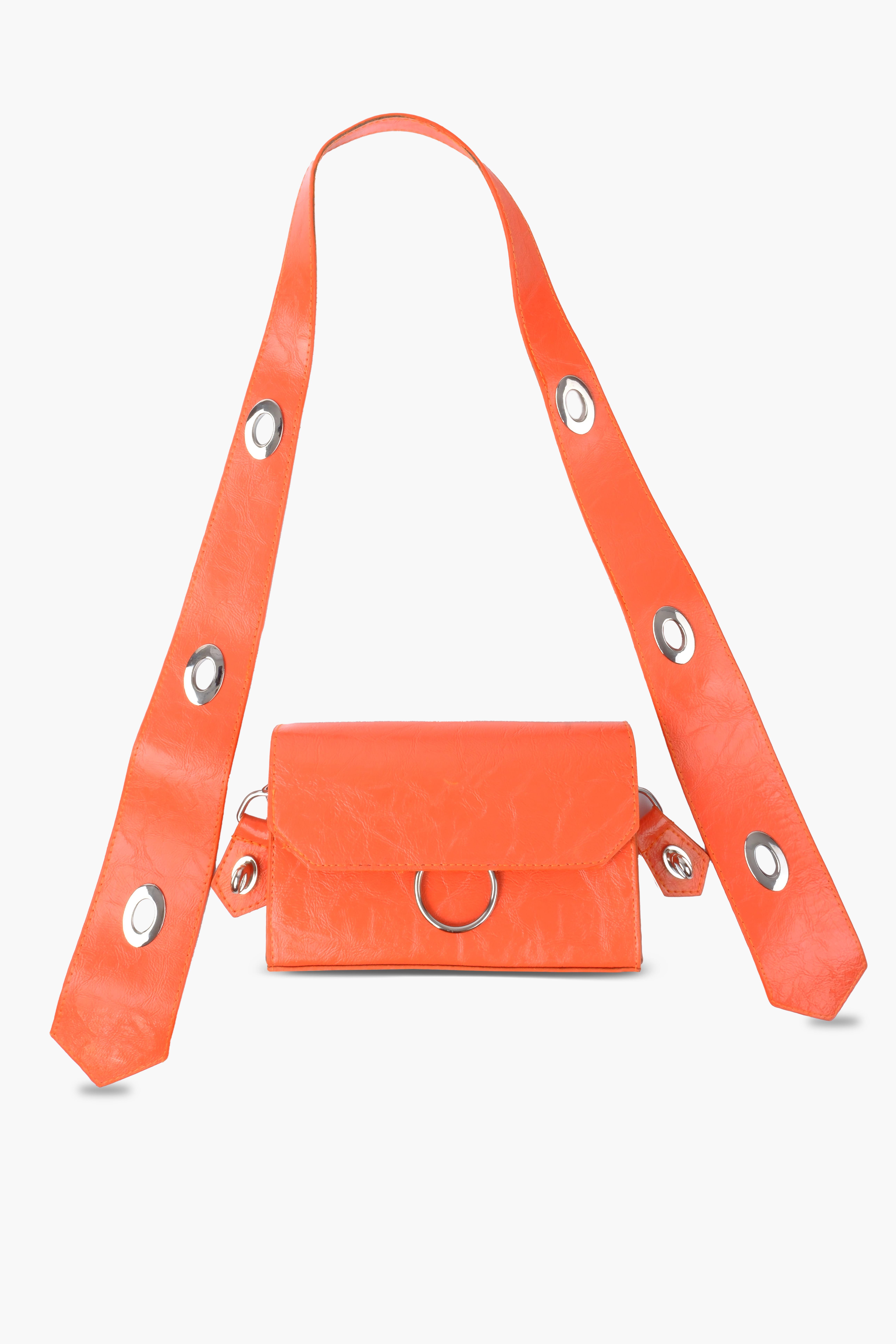Kadın Turuncu Deri Ayarlanabilir Omuz Ve El Çantası DinaOmuz ÇantasıWATCHOFROYALDİNAKadın Turuncu Deri Ayarlanabilir Omuz Ve El Çantası Dina