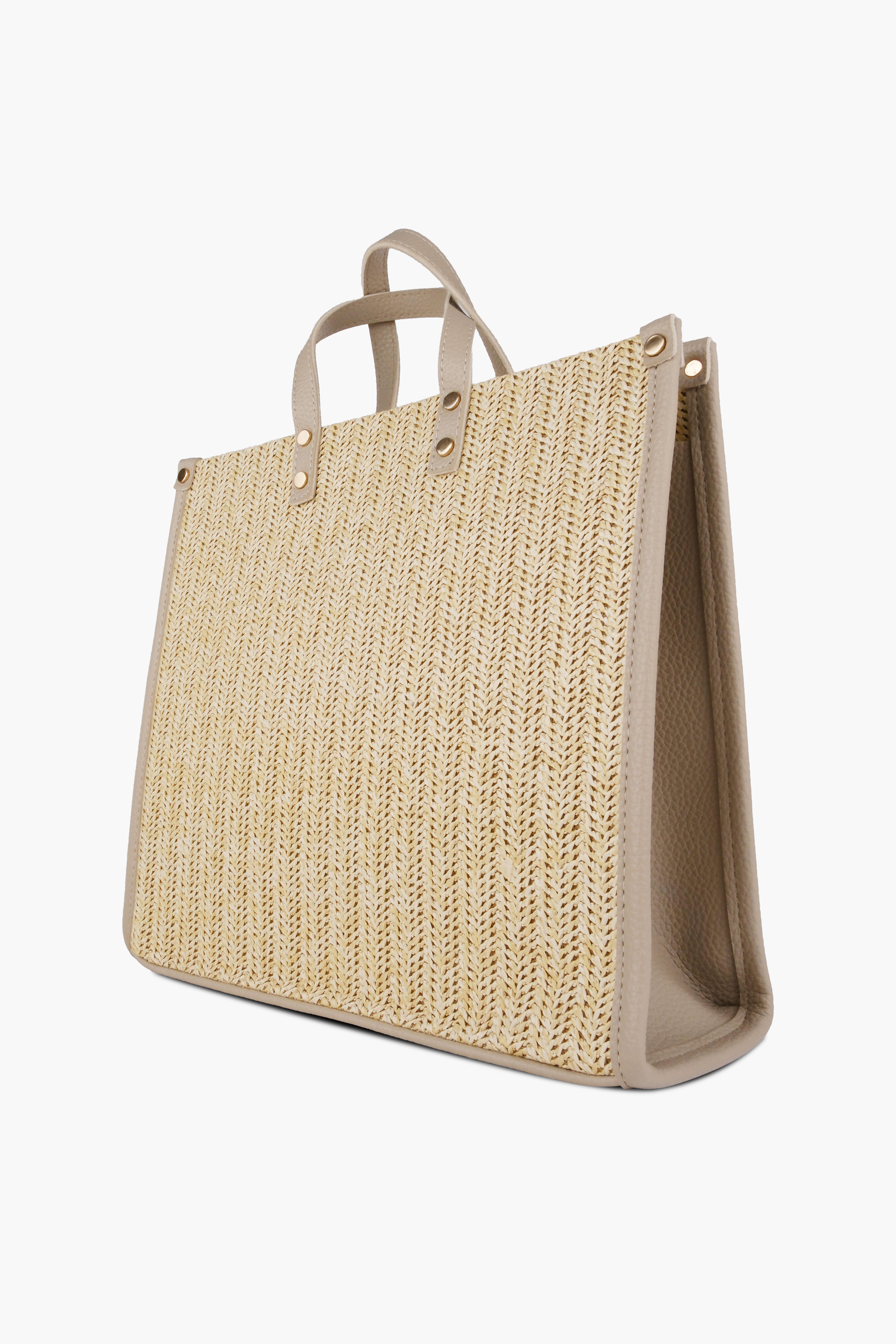 Kadın Vizon Hasır Etnik Desen Deri Detaylı Plaj Ve Omuz Çantası EMİLYOmuz ÇantasıWATCHOFROYALEMİLYKadın Vizon Hasır Etnik Desen Deri Detaylı Plaj Ve Omuz Çantası EMİLY