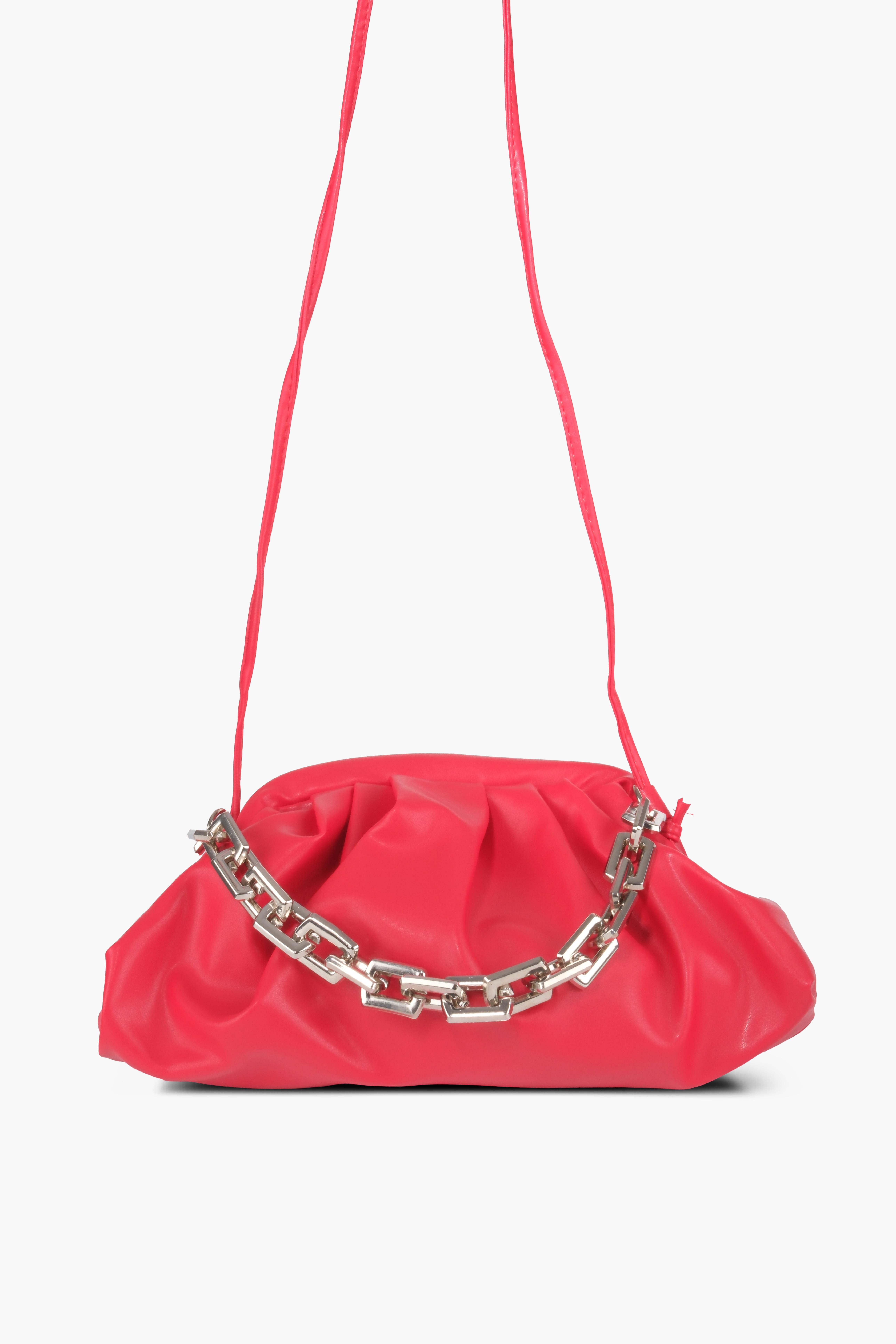 Kadın Kırmızı Zincirli Çapraz Askılı Özel Kİlitli Deri Çanta EmmaOmuz ÇantasıWATCHOFROYALEMMAKadın Kırmızı Zincirli Çapraz Askılı Özel Kİlitli Deri Çanta Emma