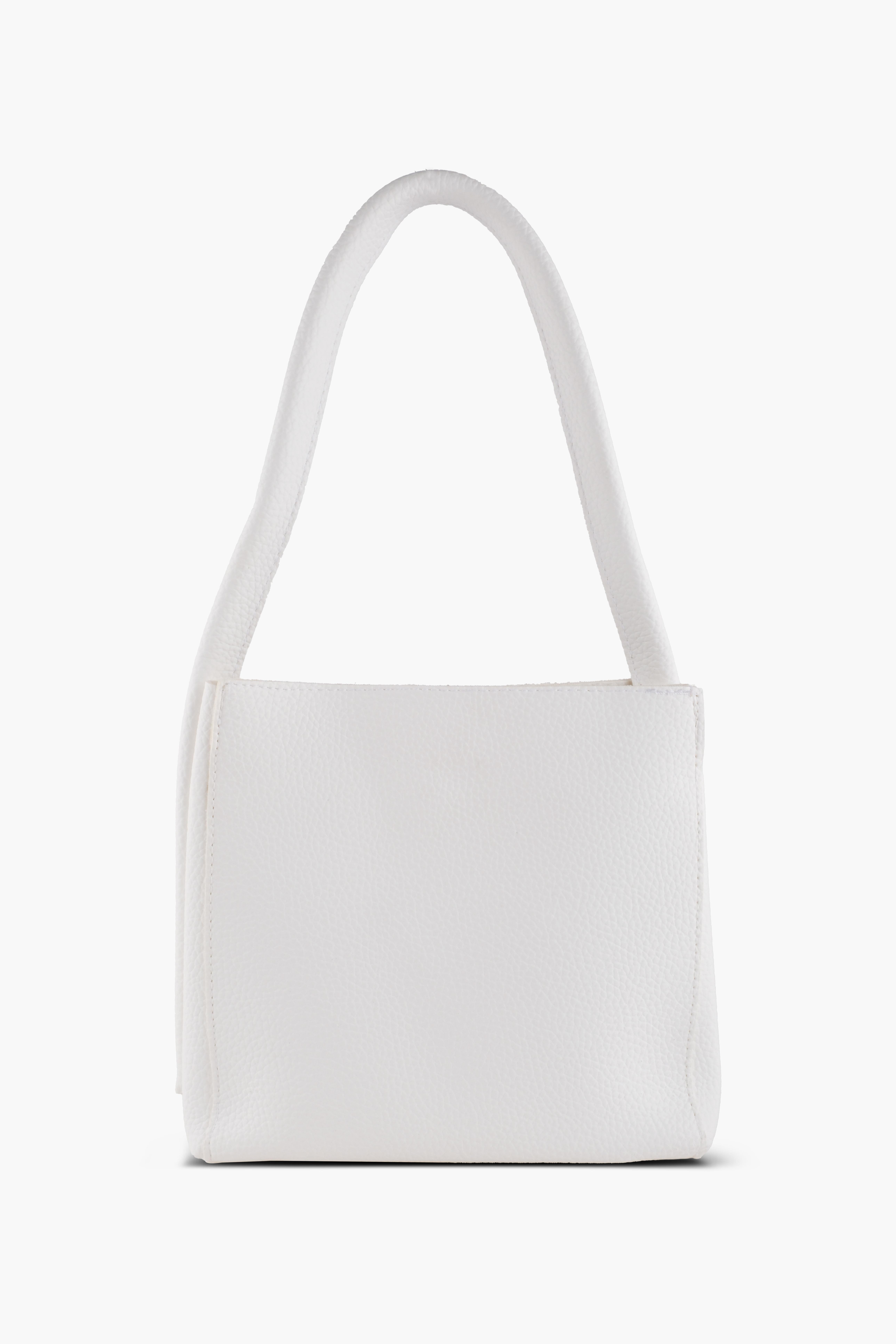 Kadın Çantası Beyaz Tek Askılı İki Bölmeli  Deri Omuz Çantası JAMİAOmuz ÇantasıWATCHOFROYALJAMİEKadın Çantası Beyaz Tek Askılı İki Bölmeli  Deri Omuz Çantası JAMİA