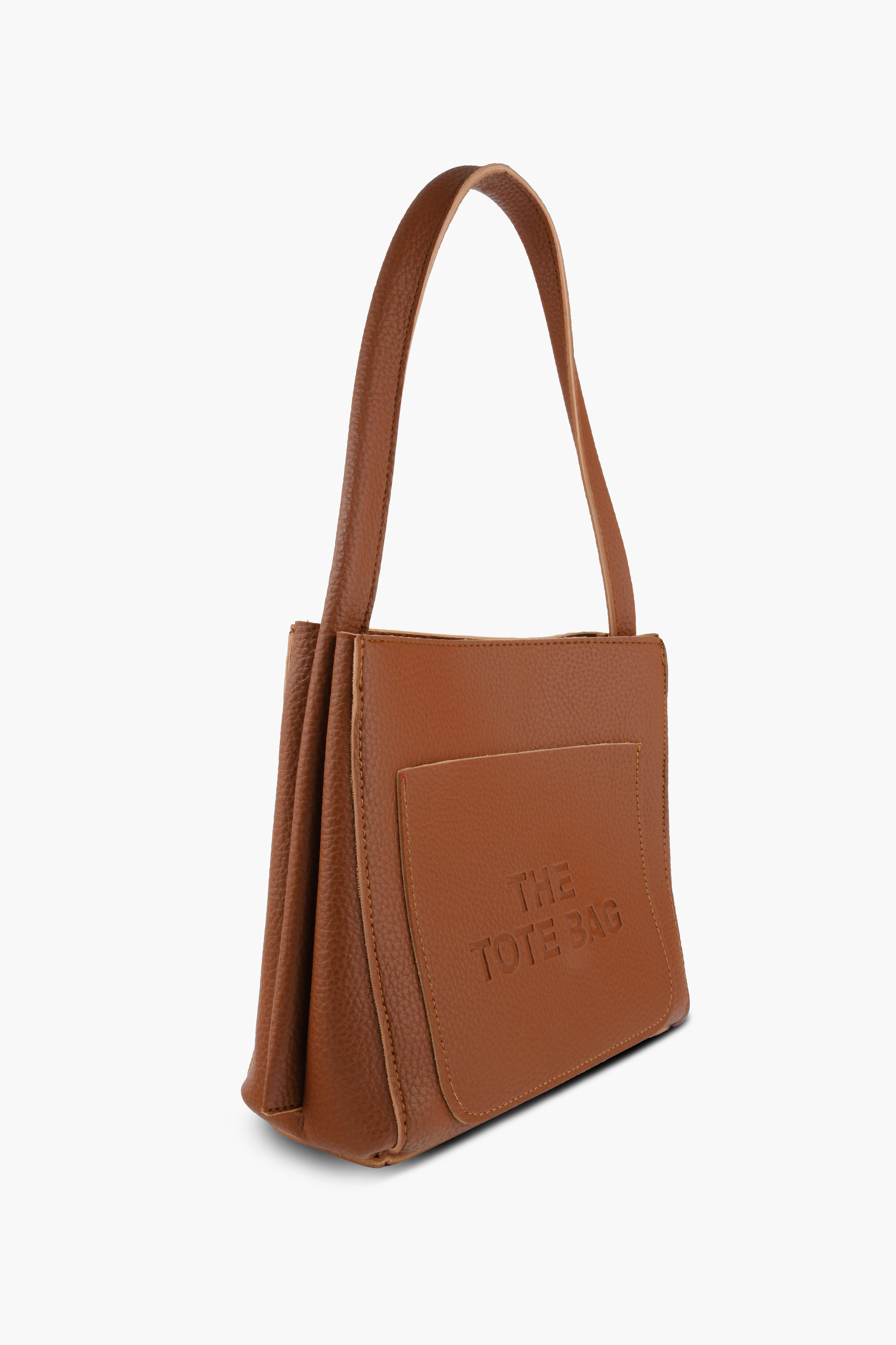 Kadın Çantası Kahverengi Tek Askılı İki Bölmeli  Deri Omuz Çantası JAMİAOmuz ÇantasıWATCHOFROYALJAMİEKadın Çantası Kahverengi Tek Askılı İki Bölmeli  Deri Omuz Çantası JAMİA