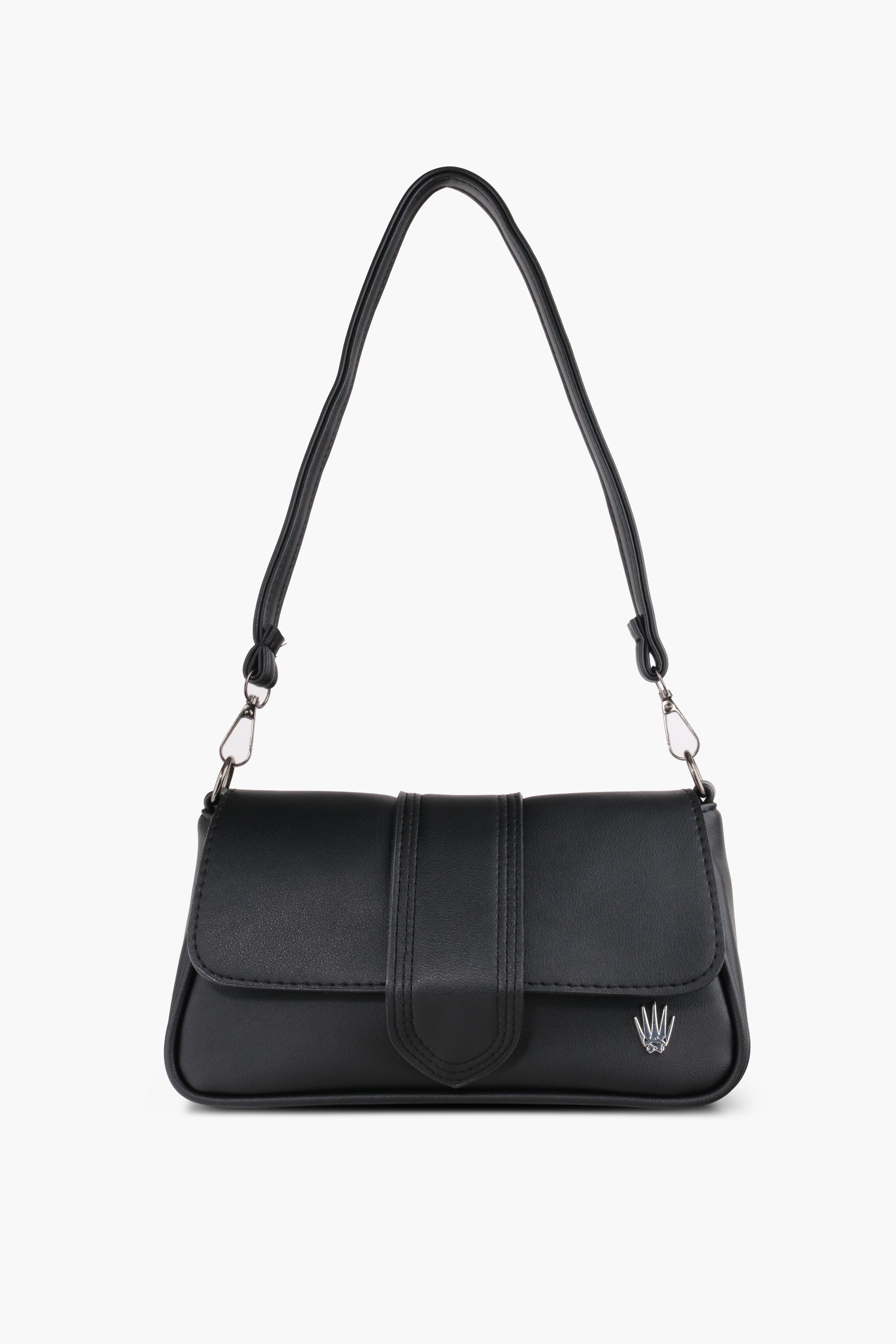  BLACK WOMAN SHOULDER BAG JULIETTEShoulder BagWATCHOFROYALJULIETTE BLACK WOMAN SHOULDER BAG JULIETTE