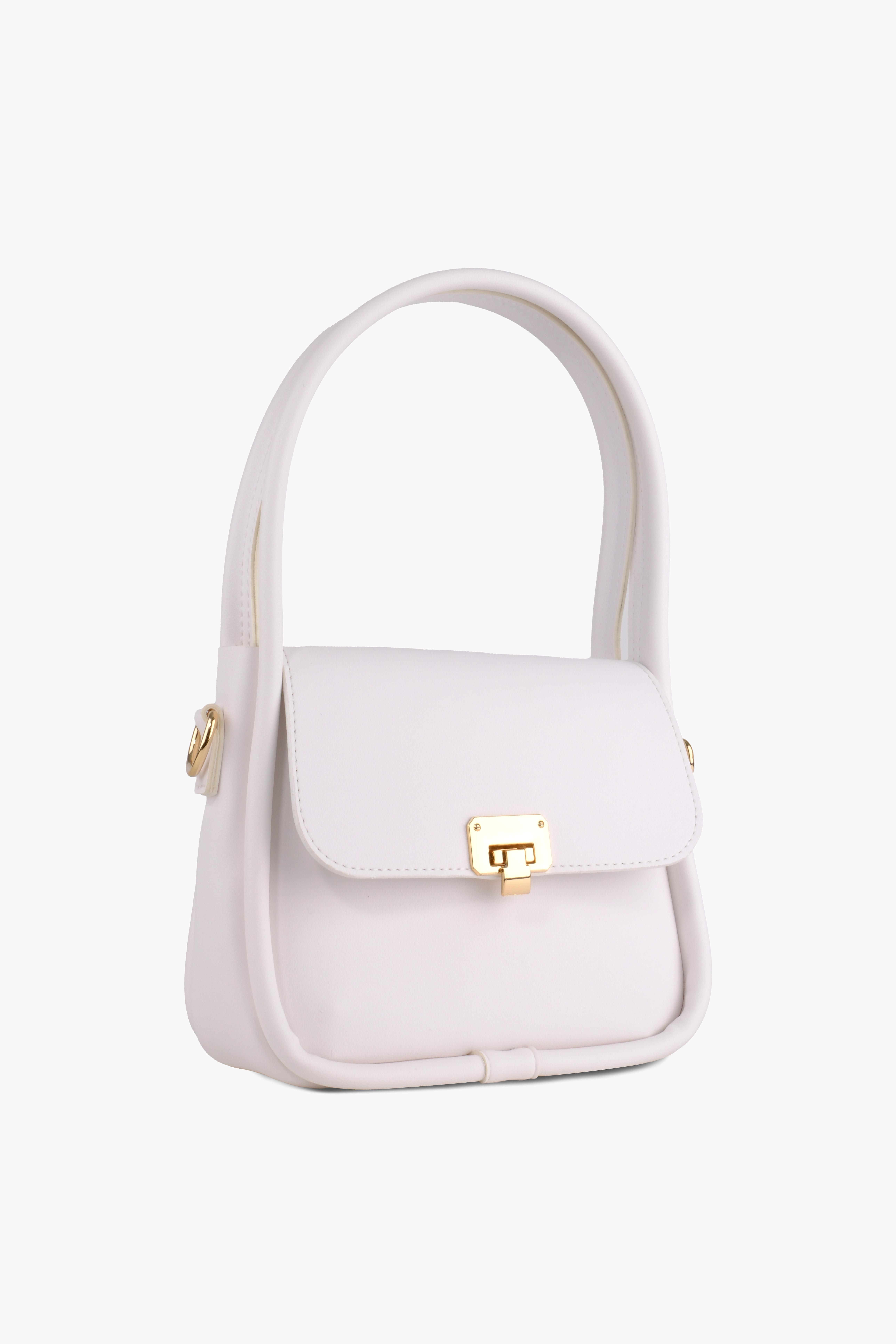 Gold Detaylı Beyaz İkili Omuz Çantası MariaOmuz ÇantasıWATCHOFROYALMariaGold Detaylı Beyaz İkili Omuz Çantası Maria