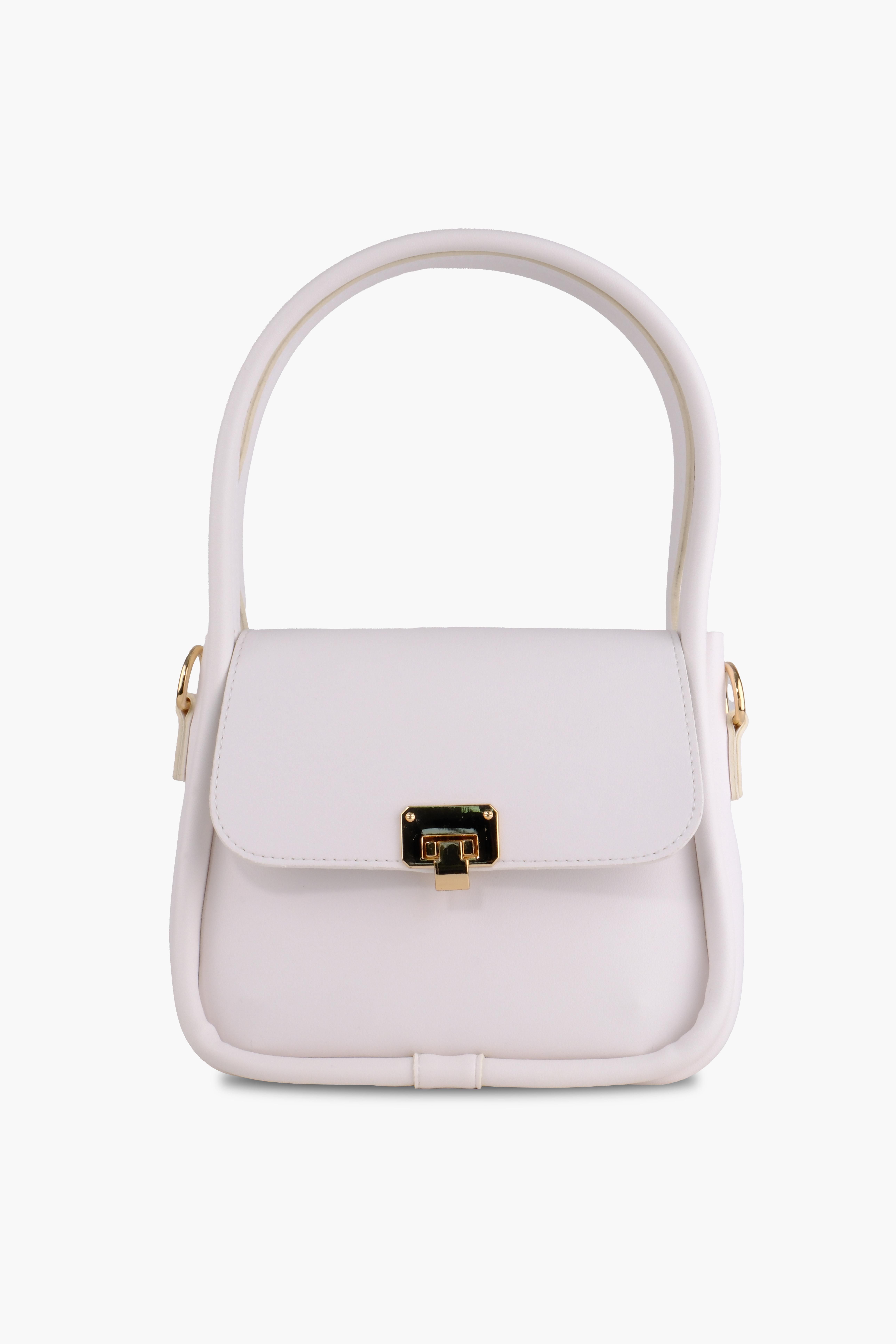 Gold Detaylı Beyaz İkili Omuz Çantası MariaOmuz ÇantasıWATCHOFROYALMariaGold Detaylı Beyaz İkili Omuz Çantası Maria