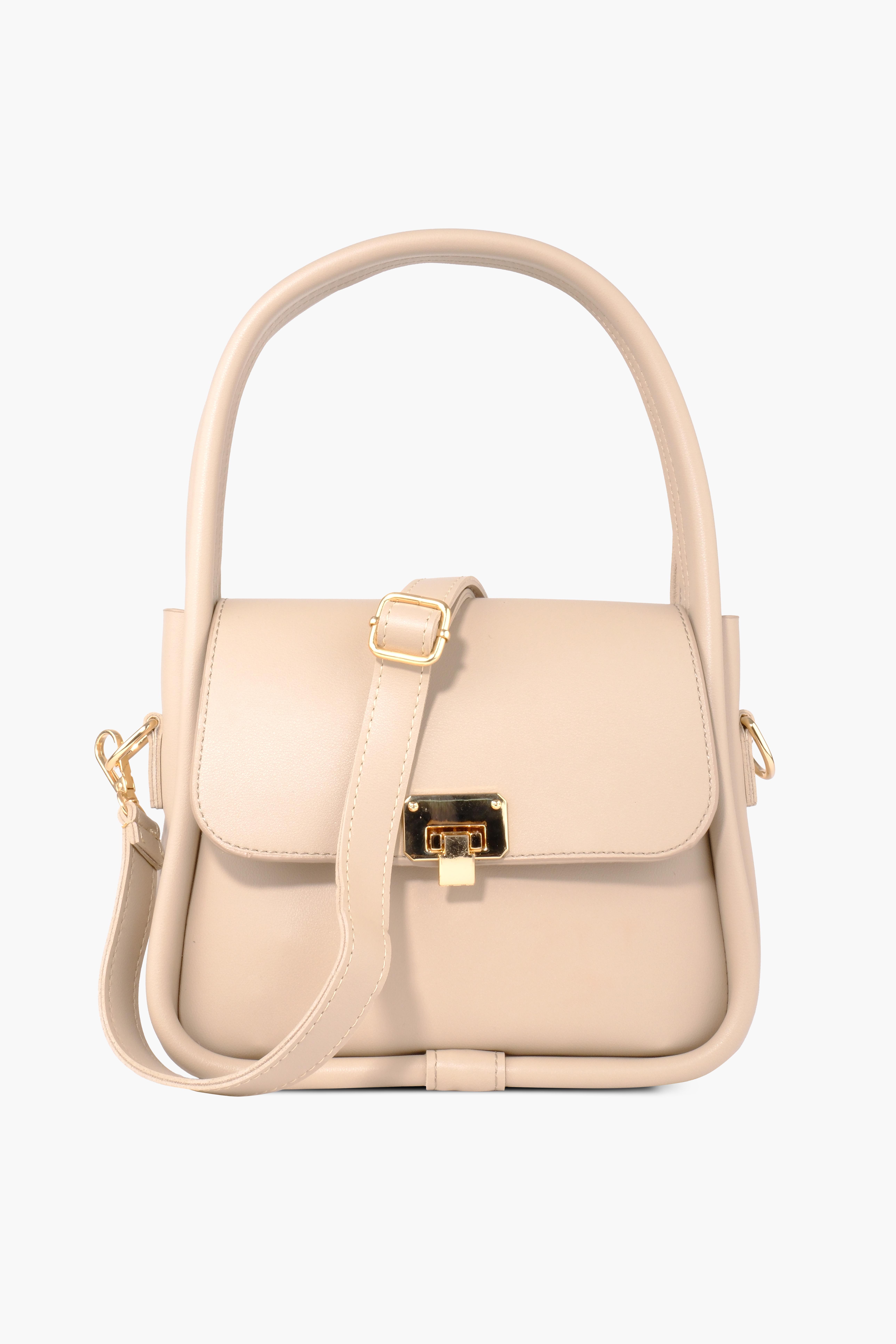 Gold Detaylı Krem İkili Omuz Çantası MariaShoulder BagWATCHOFROYALMariaGold Detaylı Krem İkili Omuz Çantası Maria