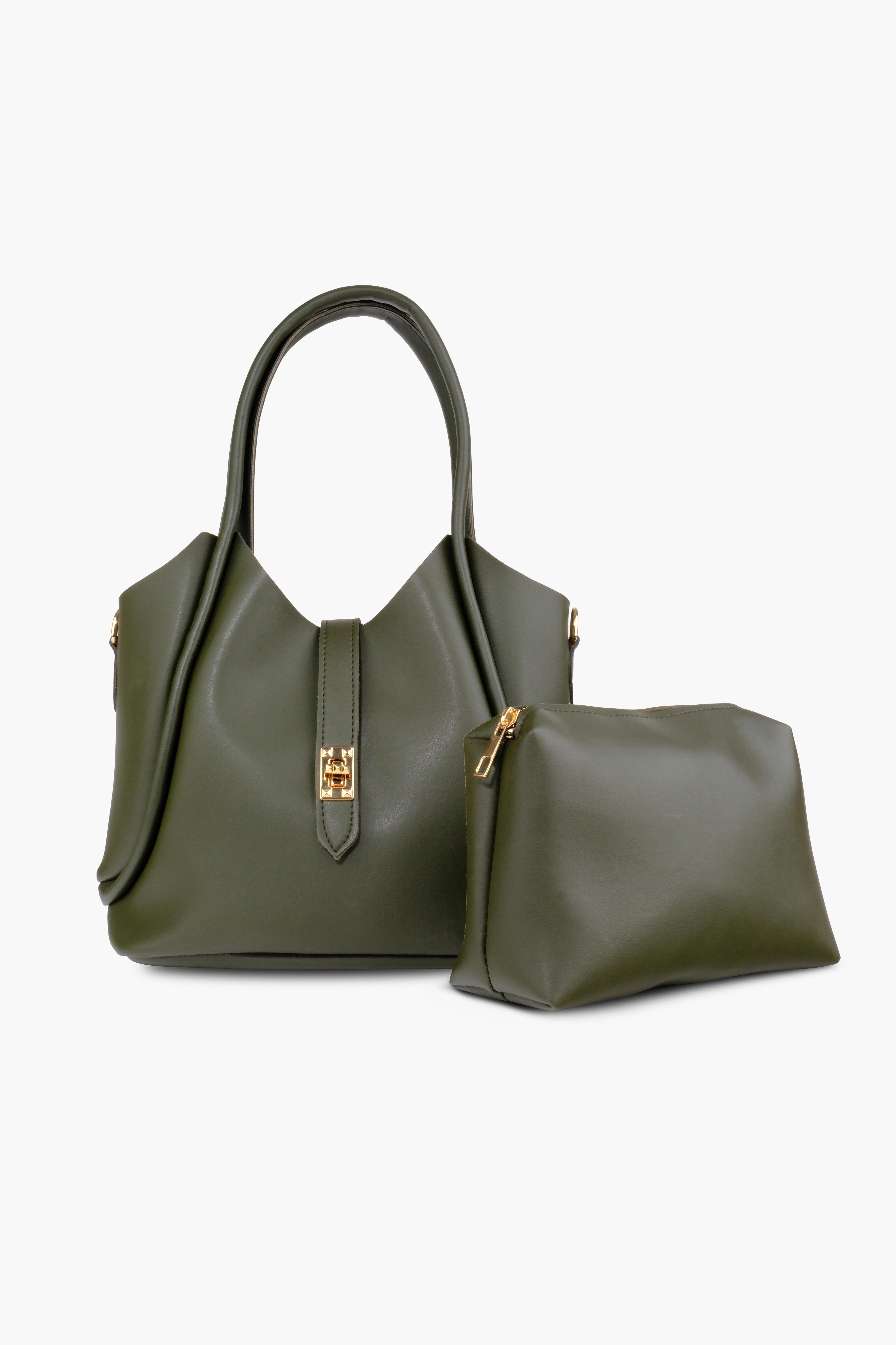 Yeşil Yavrulu Deri Omuz Çantası SARAOmuz ÇantasıWATCHOFROYALSARAYeşil Yavrulu Deri Omuz Çantası SARA