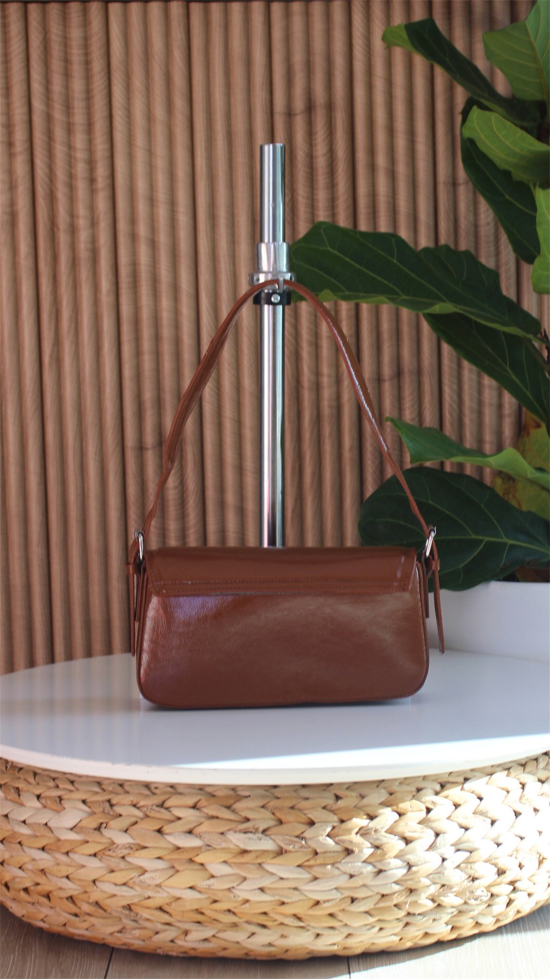 BROWN  WOMAN SHOULDER BAG SASHA