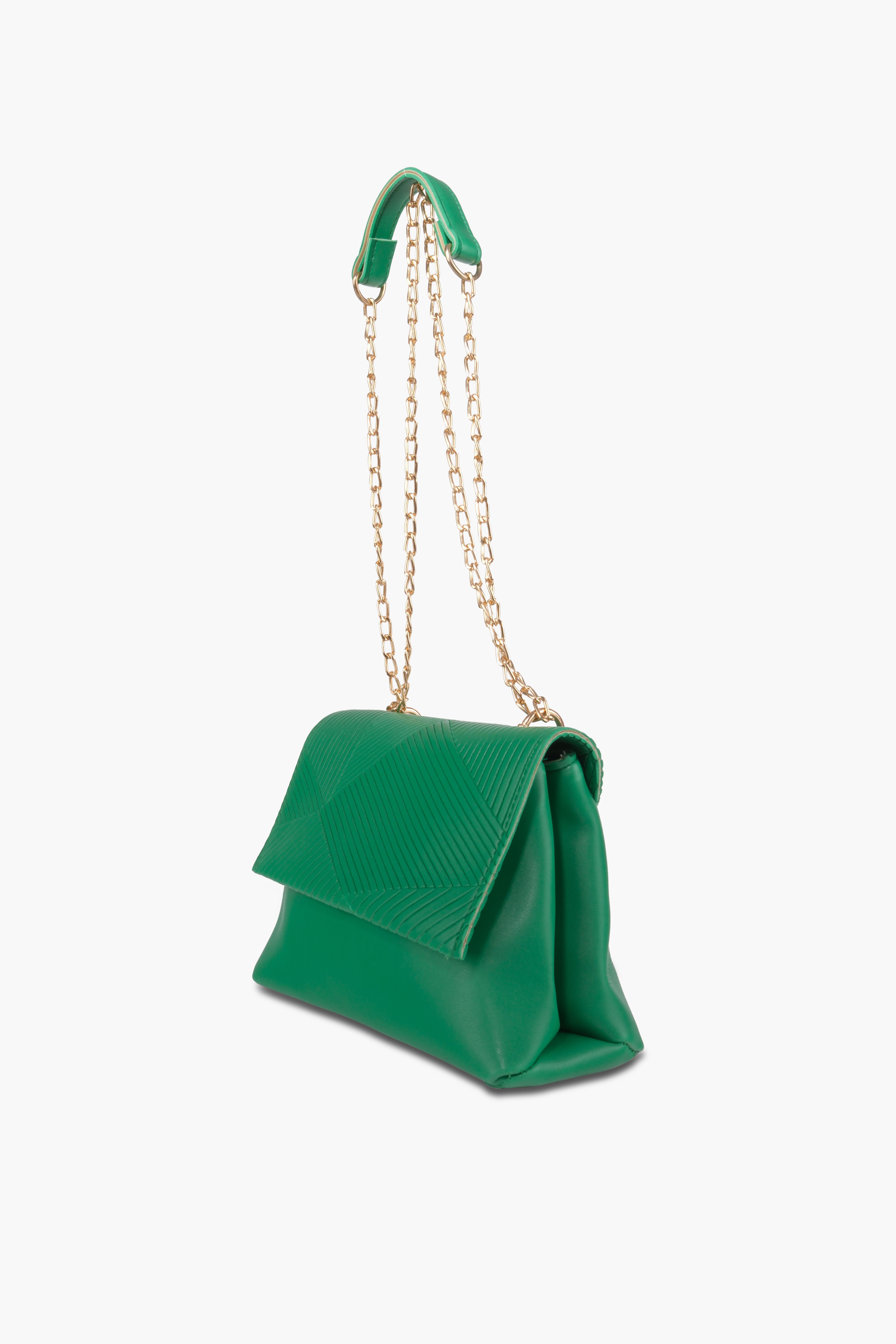 Yeşil Asimetrik Desenli Gold Asklı Çapraz Askılı Ve Omuz Çantası SilviaOmuz ÇantasıWATCHOFROYALSilviaYeşil Asimetrik Desenli Gold Asklı Çapraz Askılı Ve Omuz Çantası Silvia