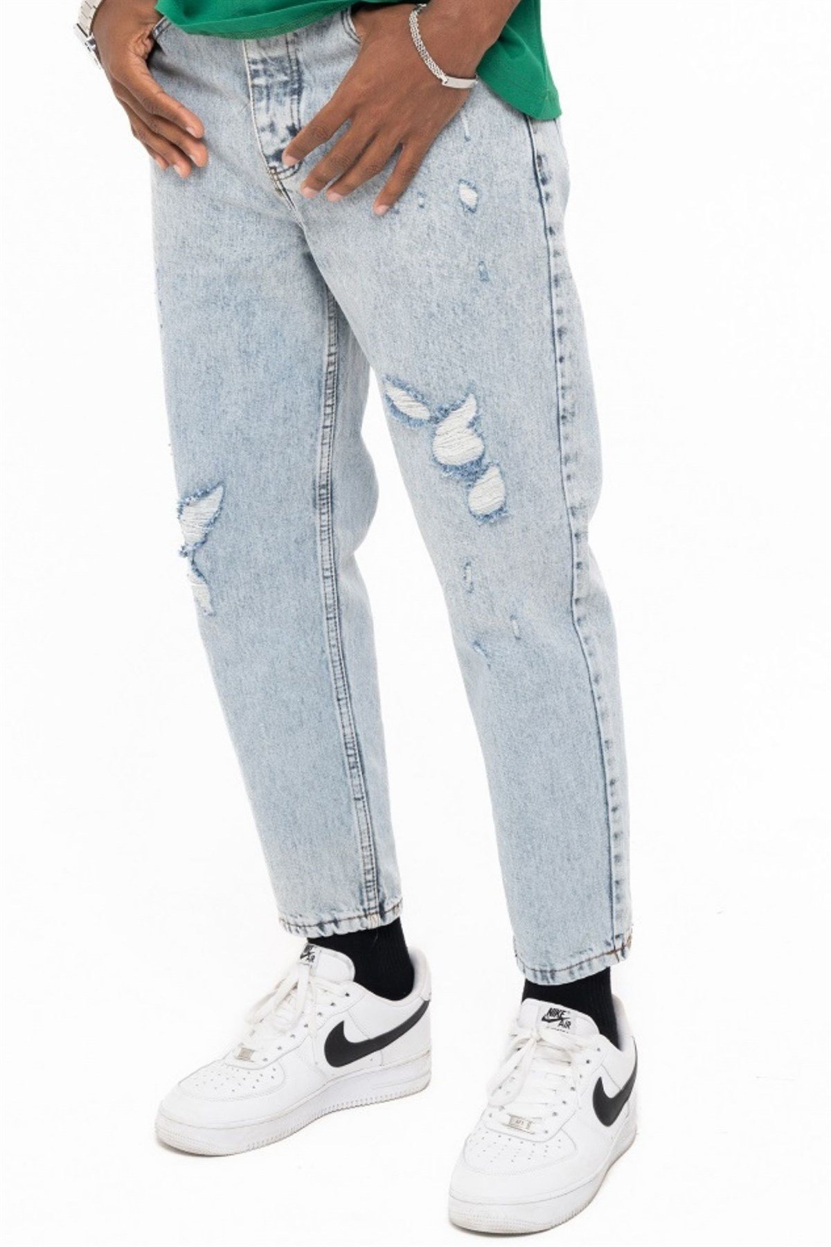 BOYFRIEND JEANS BLUEPANTOLONWATCHOFROYALBOYFRNDBKBLUEBOYFRIEND JEANS BLUE