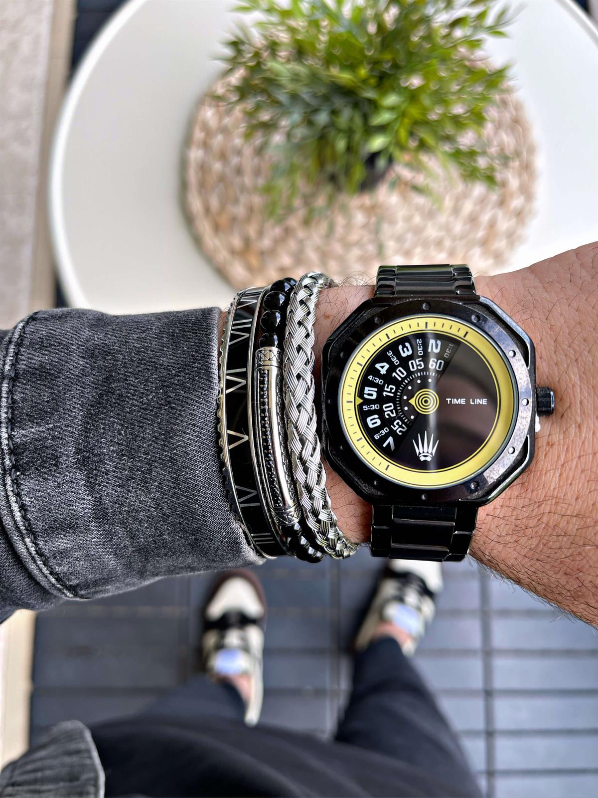 KOL SAATİ ÇELİK KORDON SİYAH UNISEKS 316L ÇELİK YUVARLAK KASA VE HARDLEX MİNERAL CAM 3ATM SU DİRENCİ JAPON MIYOTA (OTOMATİK) MEKANİZMALISAAT KONSEPT WATCHOFROYALAQUARCRBLACKLSTWKOL SAATİ ÇELİK KORDON SİYAH UNISEKS 316L ÇELİK YUVARLAK KASA VE HARDLEX MİNERAL CAM 3ATM SU DİRENCİ JAPON MIYOTA (OTOMATİK) MEKANİZMALI