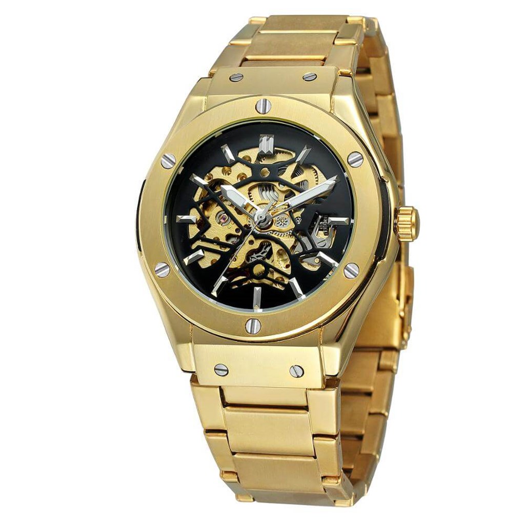GOLD ROYAL BIGBANG OTOMATİK İSKELET KOL SAATİSAATROYAL WATCHESBIGBNGSTELLGLDGOLD ROYAL BIGBANG OTOMATİK İSKELET KOL SAATİ