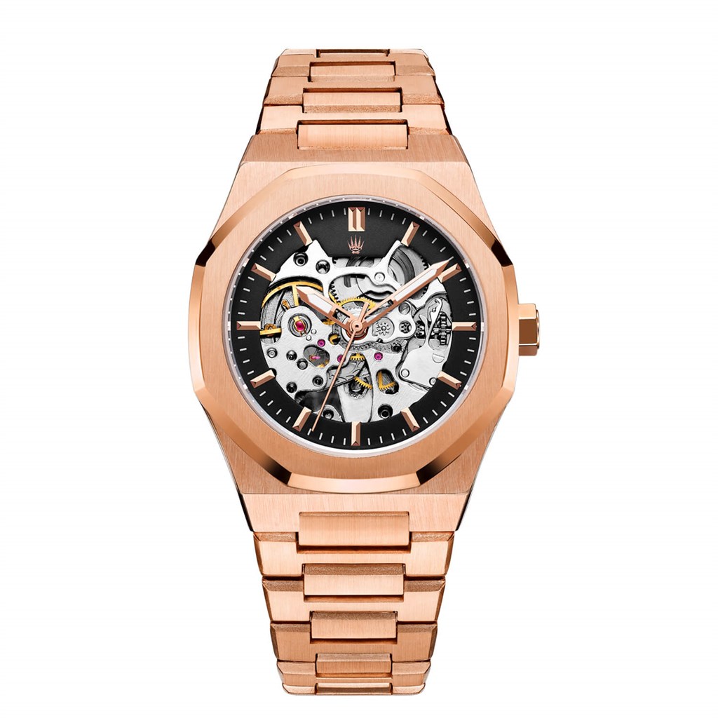 ROYAL CROWN AUTOMATIC ROSE GOLD KOL SAATİWATCHESROYAL WATCHESRYLCRWNAUTMCRSGLDROYAL CROWN AUTOMATIC ROSE GOLD KOL SAATİ