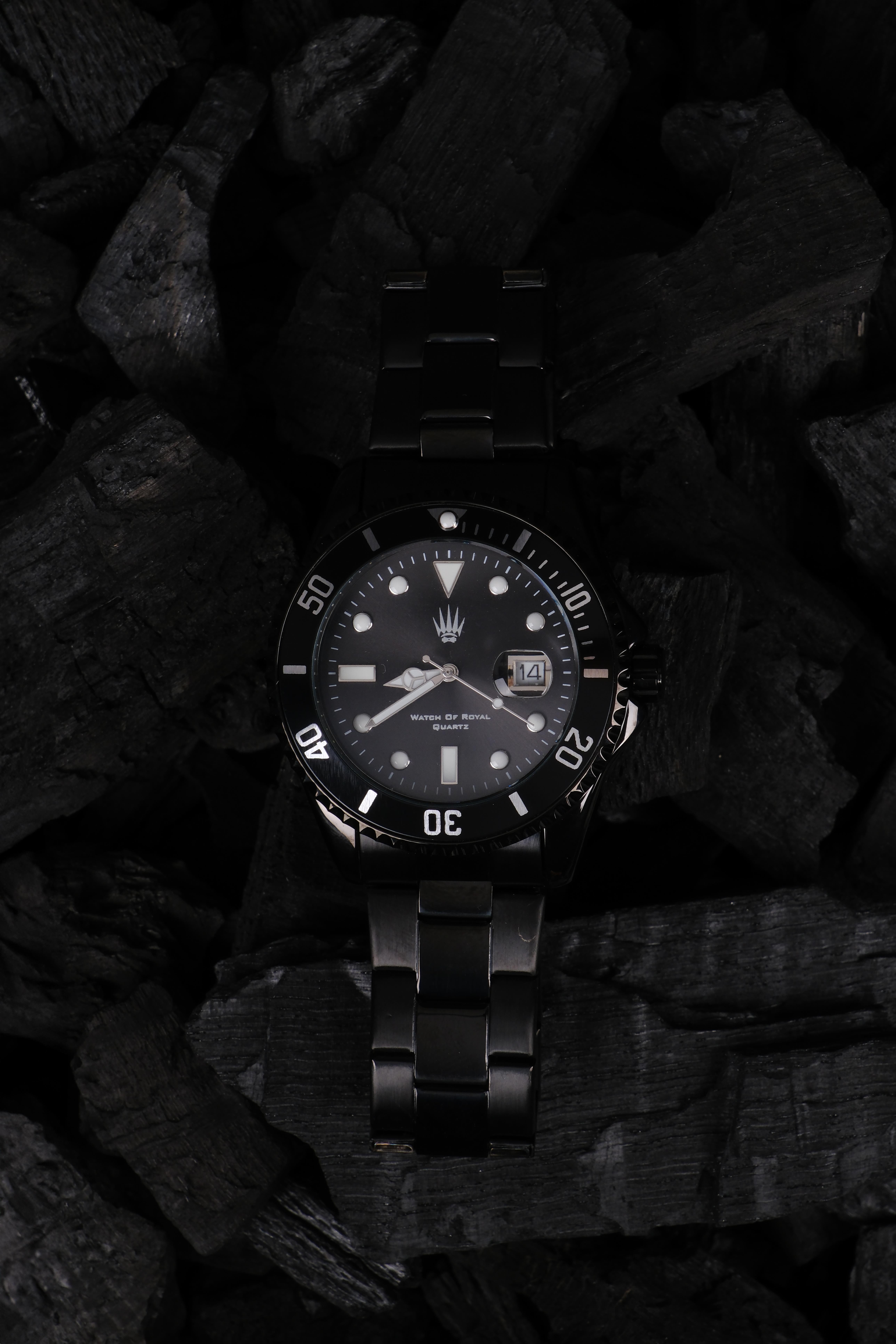 Bold Black Çelik Kol SaatiWatchesWATCHOFROYALRichardBold Black Çelik Kol Saati