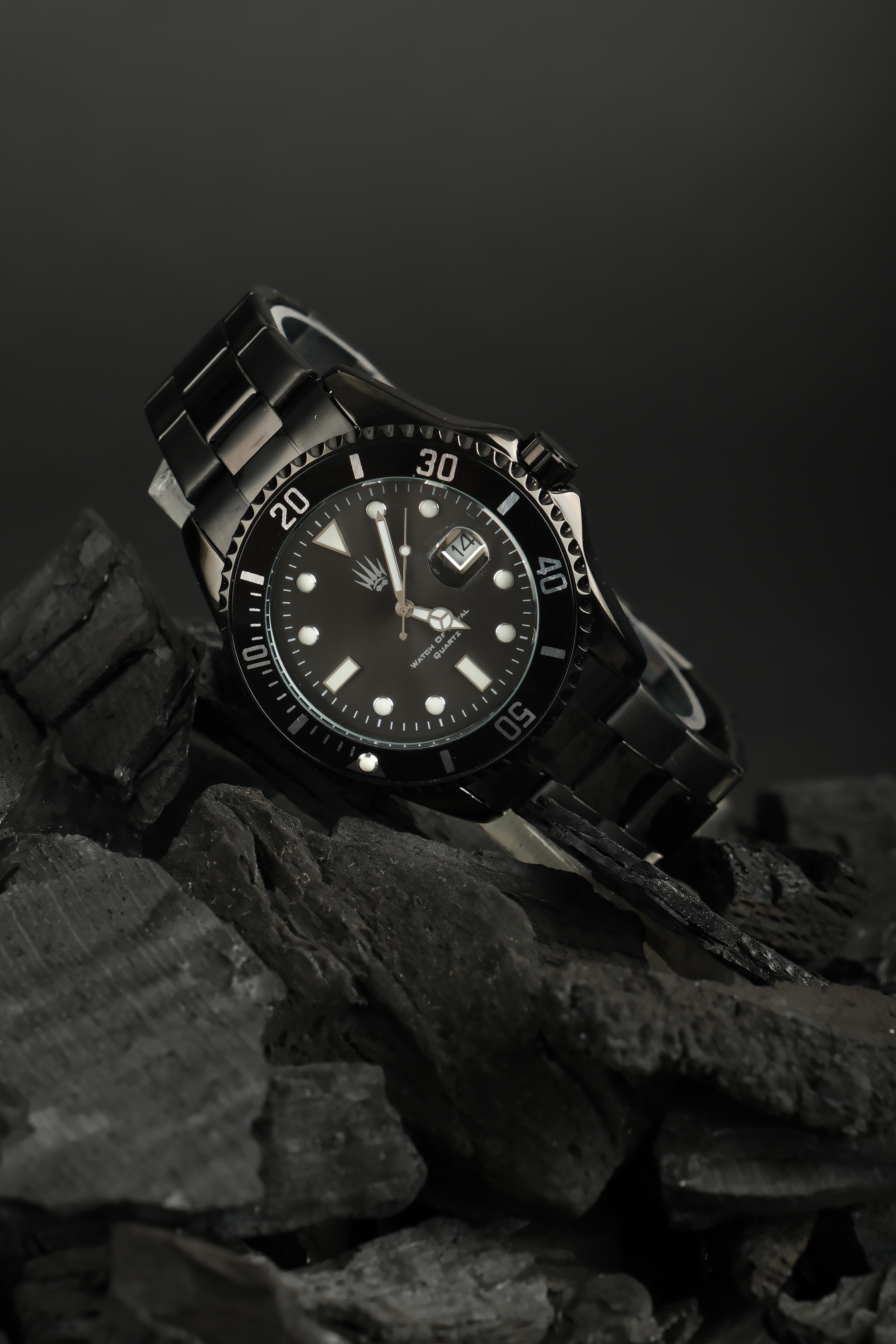 Bold Black Çelik Kol SaatiWatchesWATCHOFROYALRichardBold Black Çelik Kol Saati