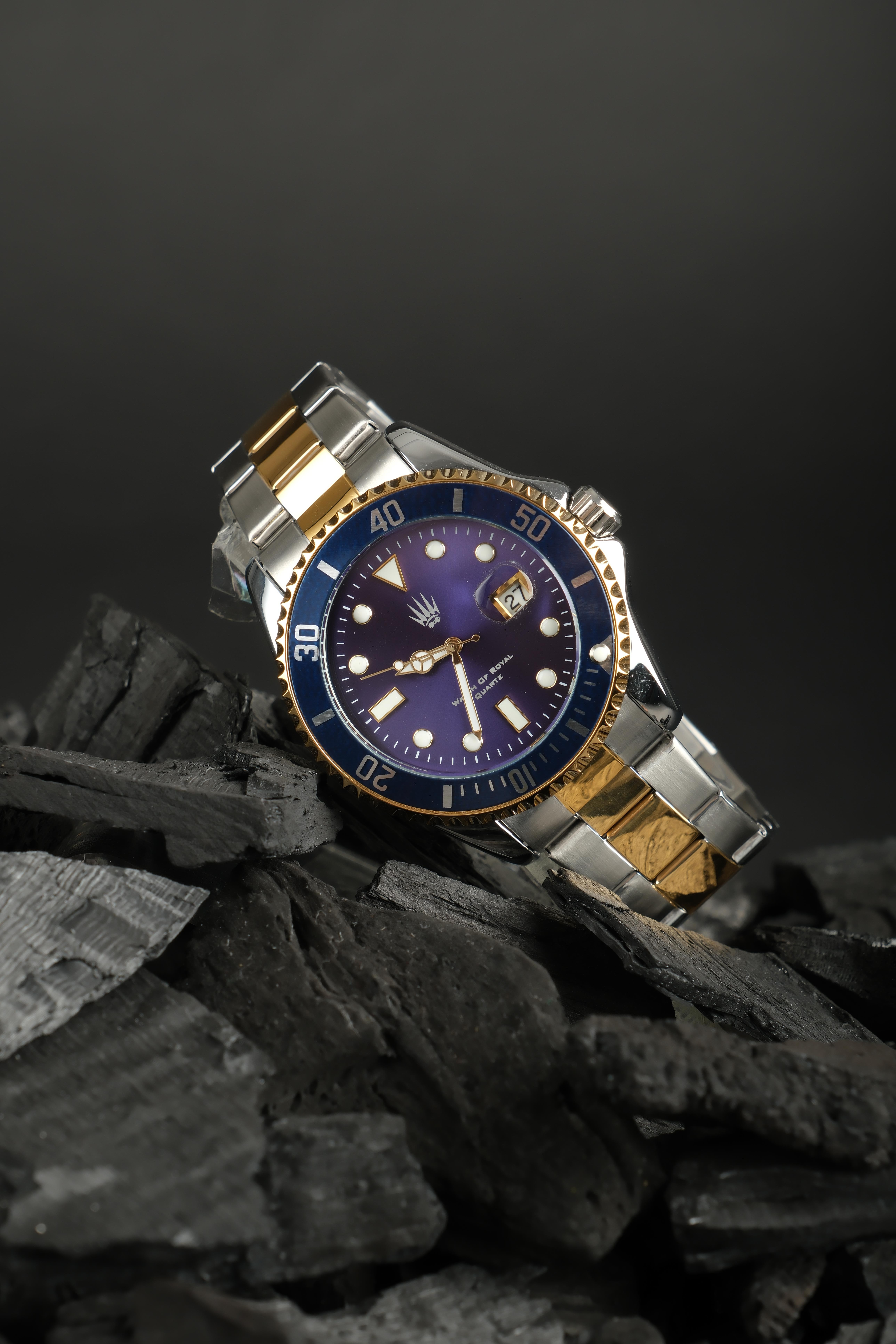 Bold Gold Green Çelik Kol SaatiWatchesWATCHOFROYALRichardBold Gold Green Çelik Kol Saati