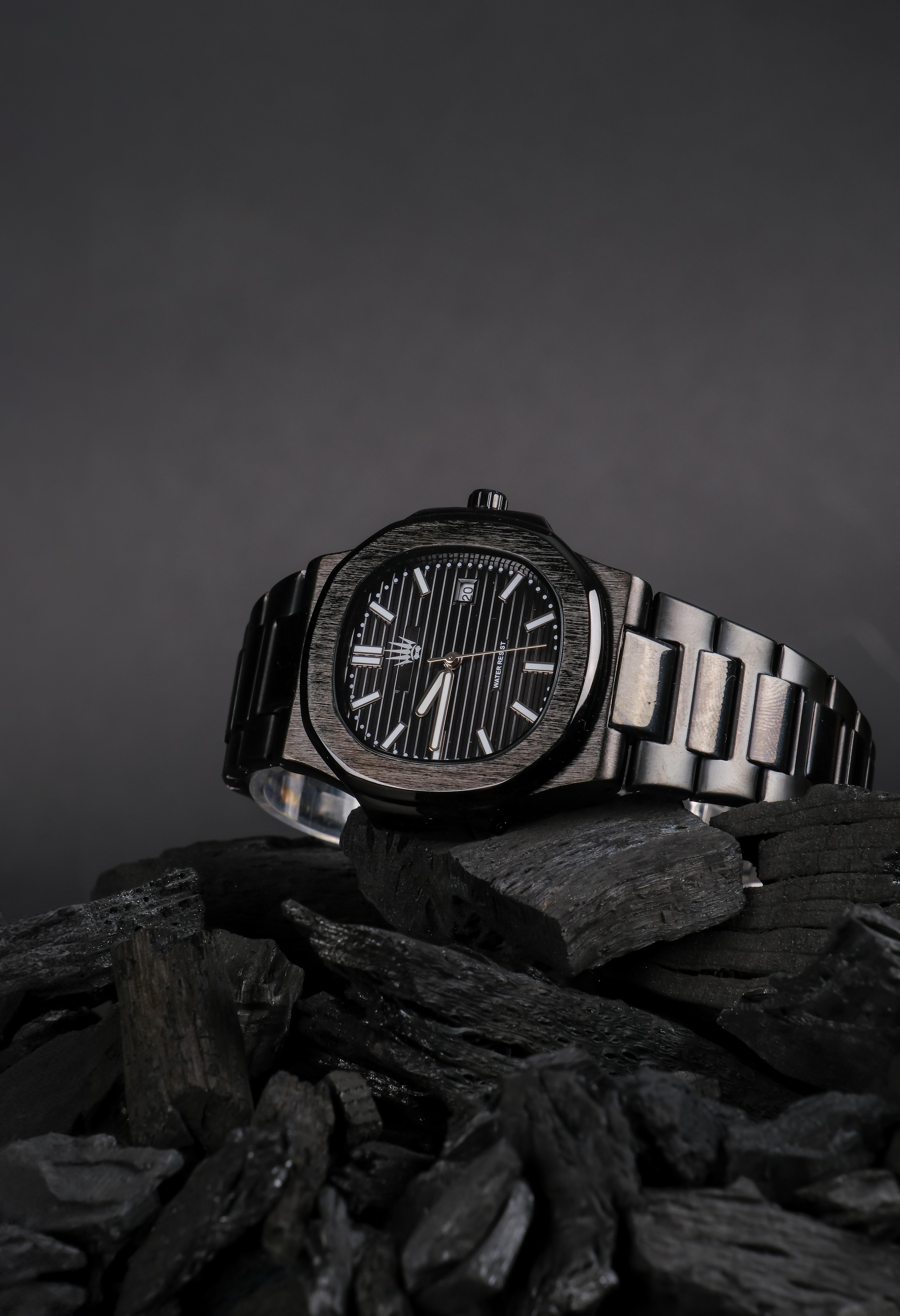 Vector Dark Black Çelik Kol SaatiWatchesWATCHOFROYALVECTORVector Dark Black Çelik Kol Saati