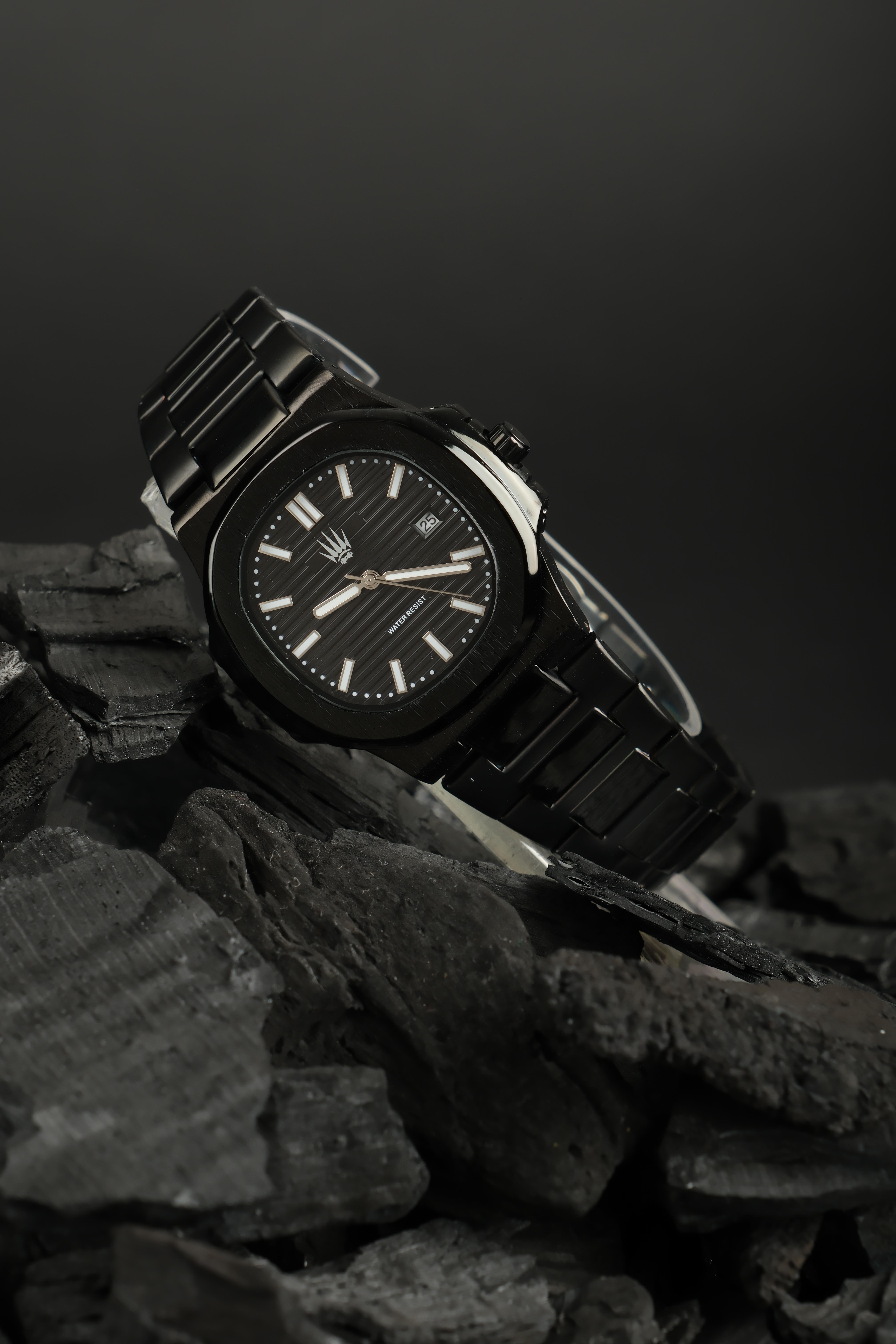 Vector Dark Black Çelik Kol SaatiWatchesWATCHOFROYALVECTORVector Dark Black Çelik Kol Saati