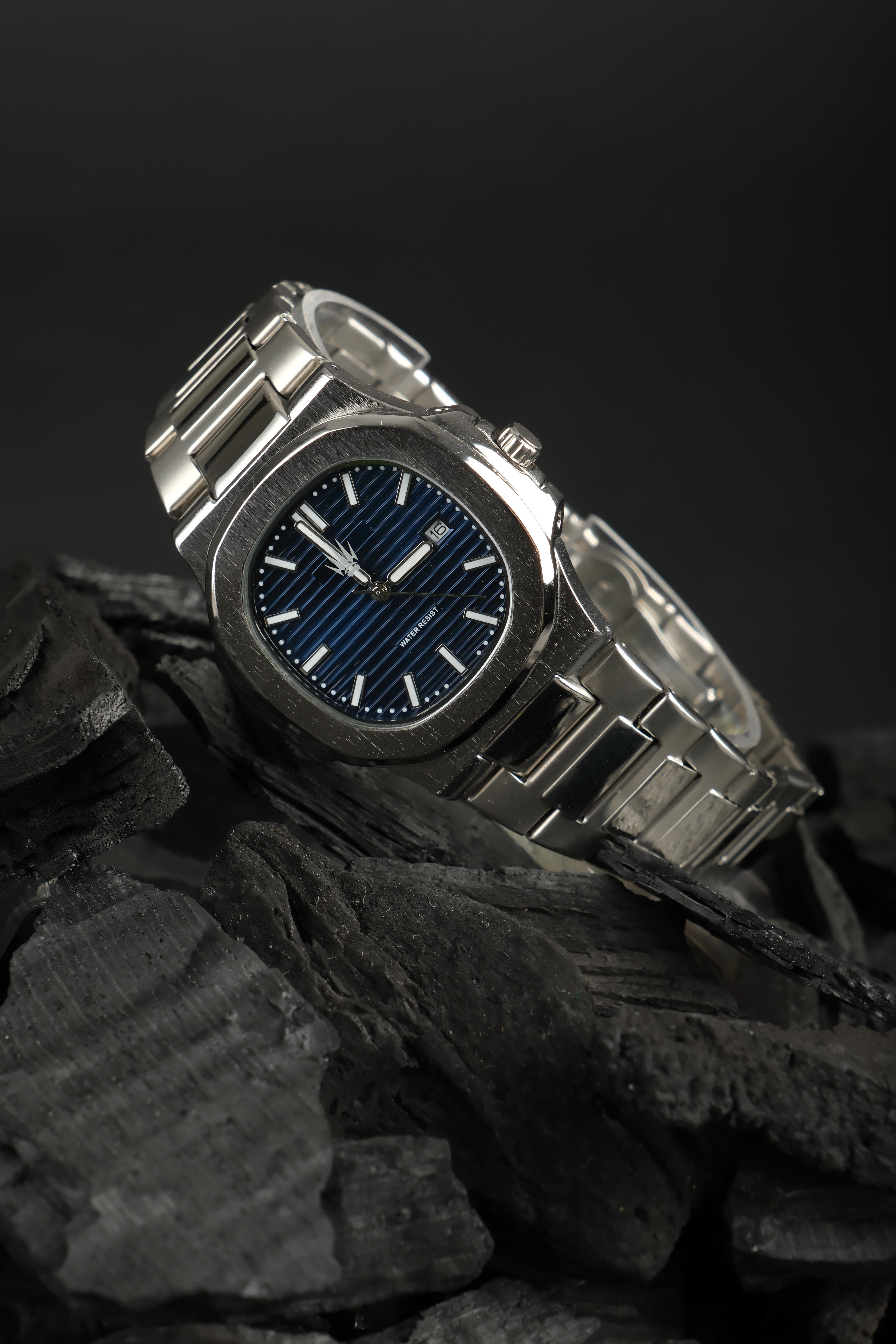 Vector Silver Blue Çelik Kol SaatiWatchesWATCHOFROYALVECTORVector Silver Blue Çelik Kol Saati