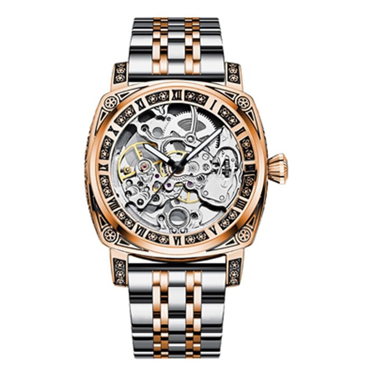 VENDOME AUTOMATİC ROSE GOLD  KOL SAATİSAATWATCHOFROYALVENDOMEAUTOMATCRSGOLDKLSTVENDOME AUTOMATİC ROSE GOLD  KOL SAATİ