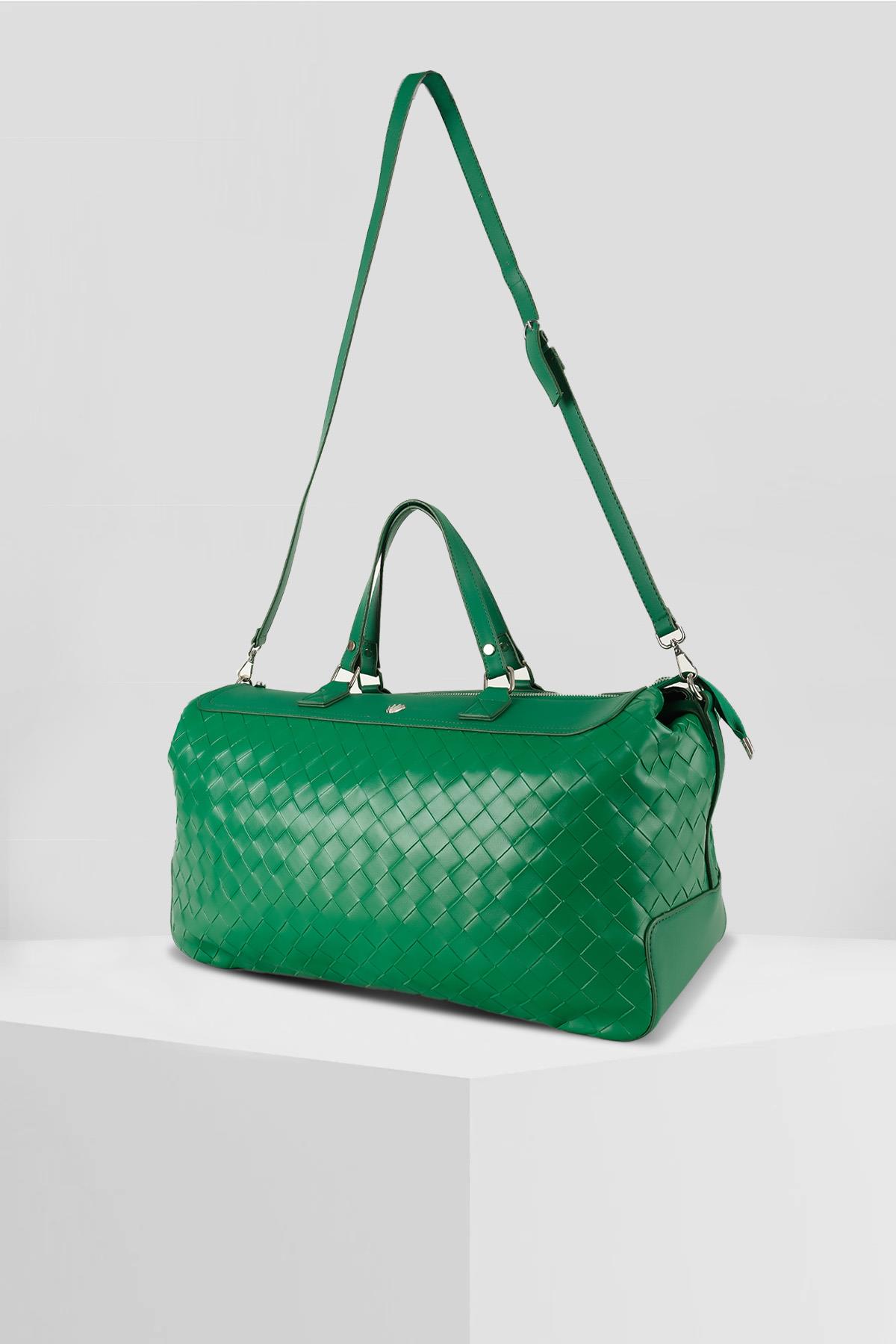 FELICITY TRAVEL BAG GREENSEYAHAT ÇANTASIWATCHOFROYALFELCTYTRAVLBAGGRNFELICITY TRAVEL BAG GREEN