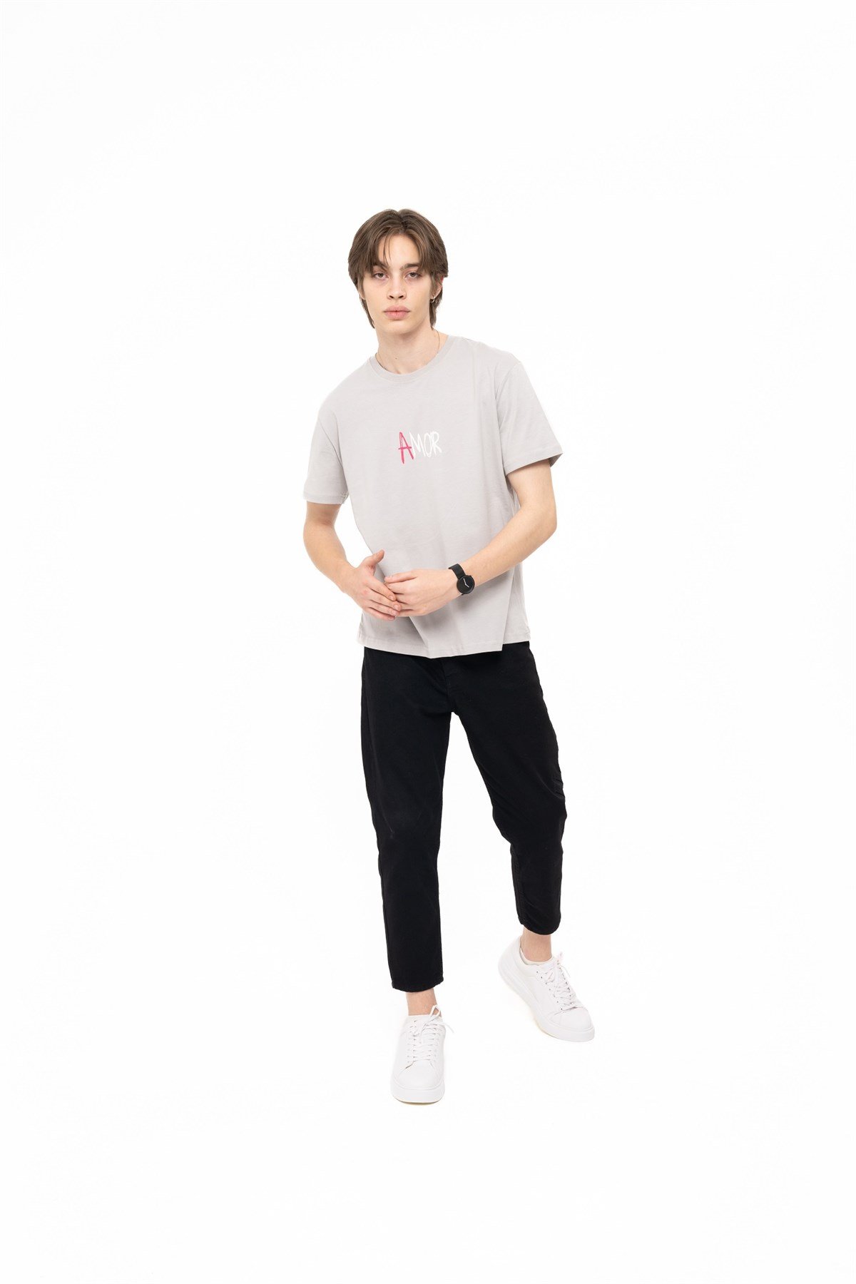 AMOR T-SHIRT GREYT-SHIRTWATCH OF ROYALAMORGRYAMOR T-SHIRT GREY