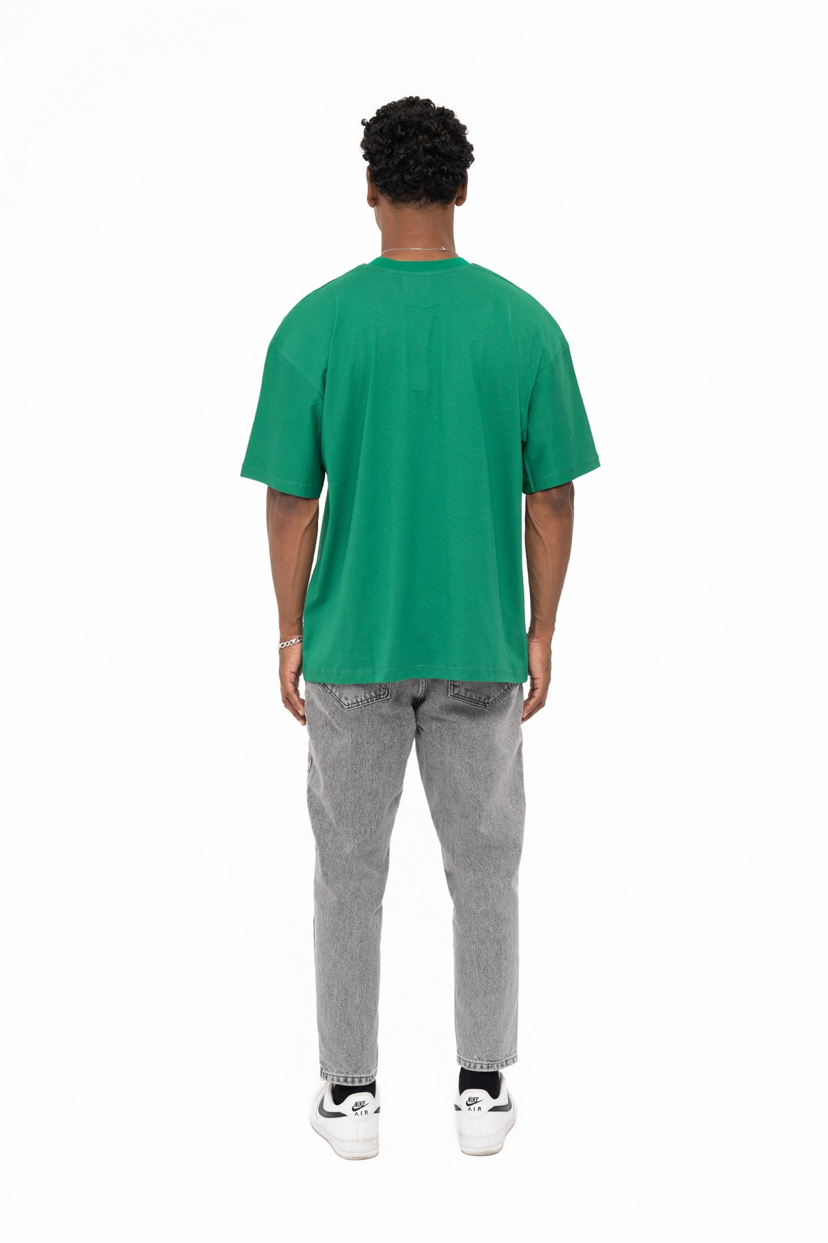 DÜZ BASİC T-SHIRT GREENT-SHIRTWATCH OF ROYALBSCGREENDÜZ BASİC T-SHIRT GREEN