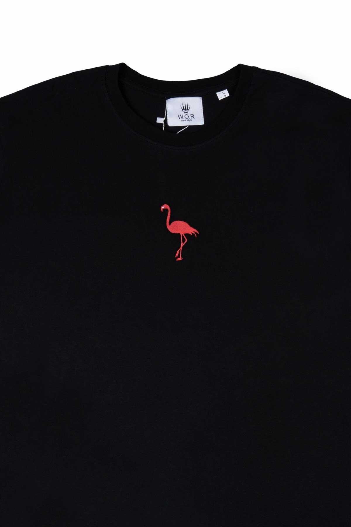 FLAMINGO T-SHIRT BLACKT-SHIRTWATCH OF ROYALFLMNGBLCKFLAMINGO T-SHIRT BLACK