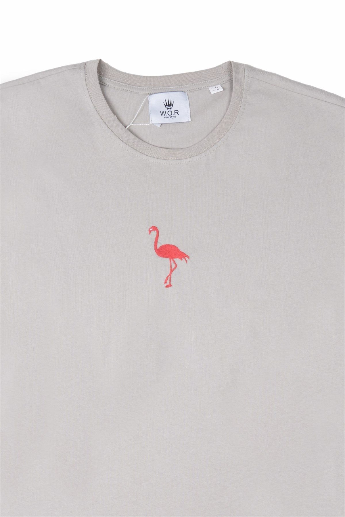FLAMINGO T-SHIRT GREYT-SHIRTWATCH OF ROYALFLMNGGREYFLAMINGO T-SHIRT GREY