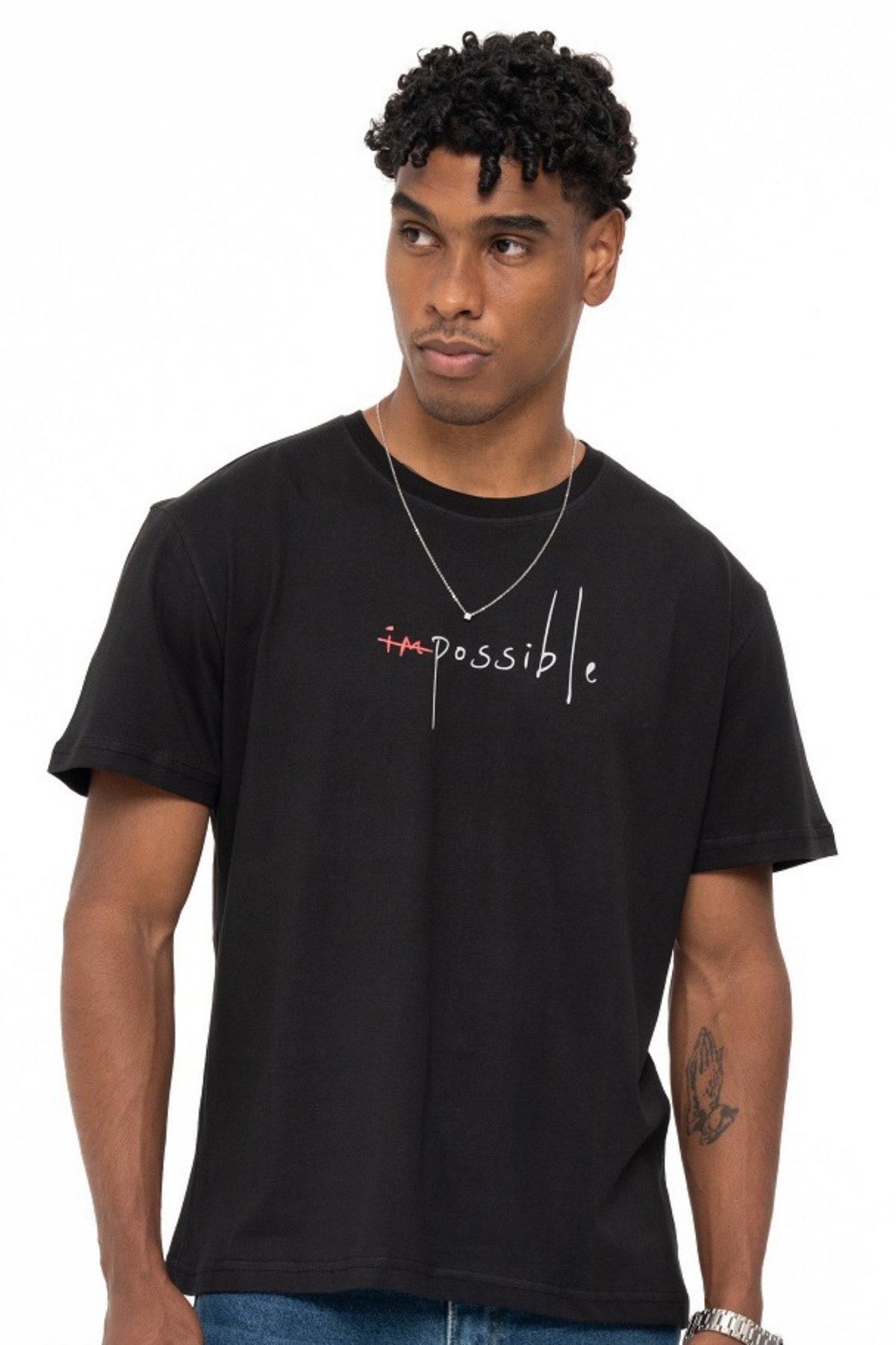 IMPOSSIBLE T-SHIRT BLACKT-SHIRTWATCH OF ROYALIMPSSBLBLCKIMPOSSIBLE T-SHIRT BLACK