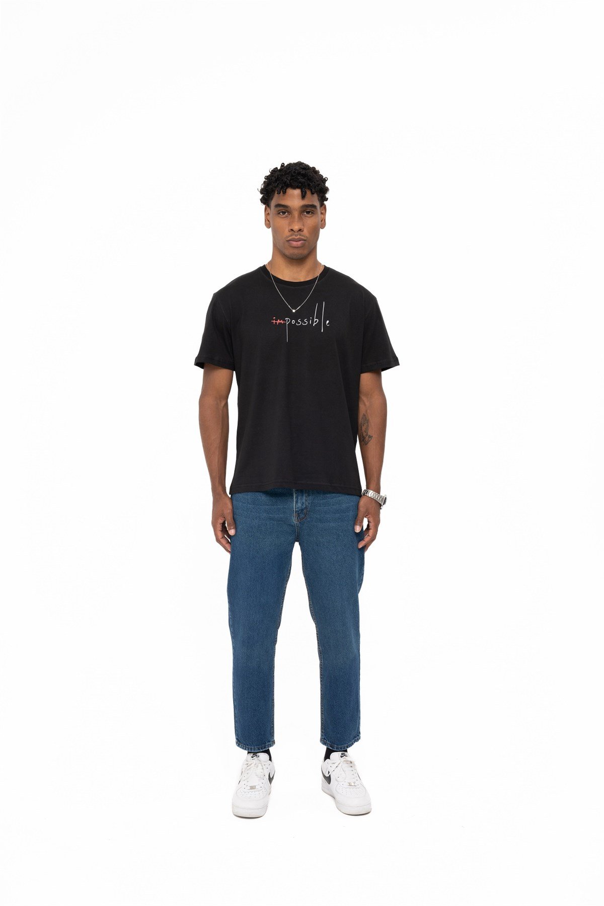 IMPOSSIBLE T-SHIRT BLACKT-SHIRTWATCH OF ROYALIMPSSBLBLCKIMPOSSIBLE T-SHIRT BLACK