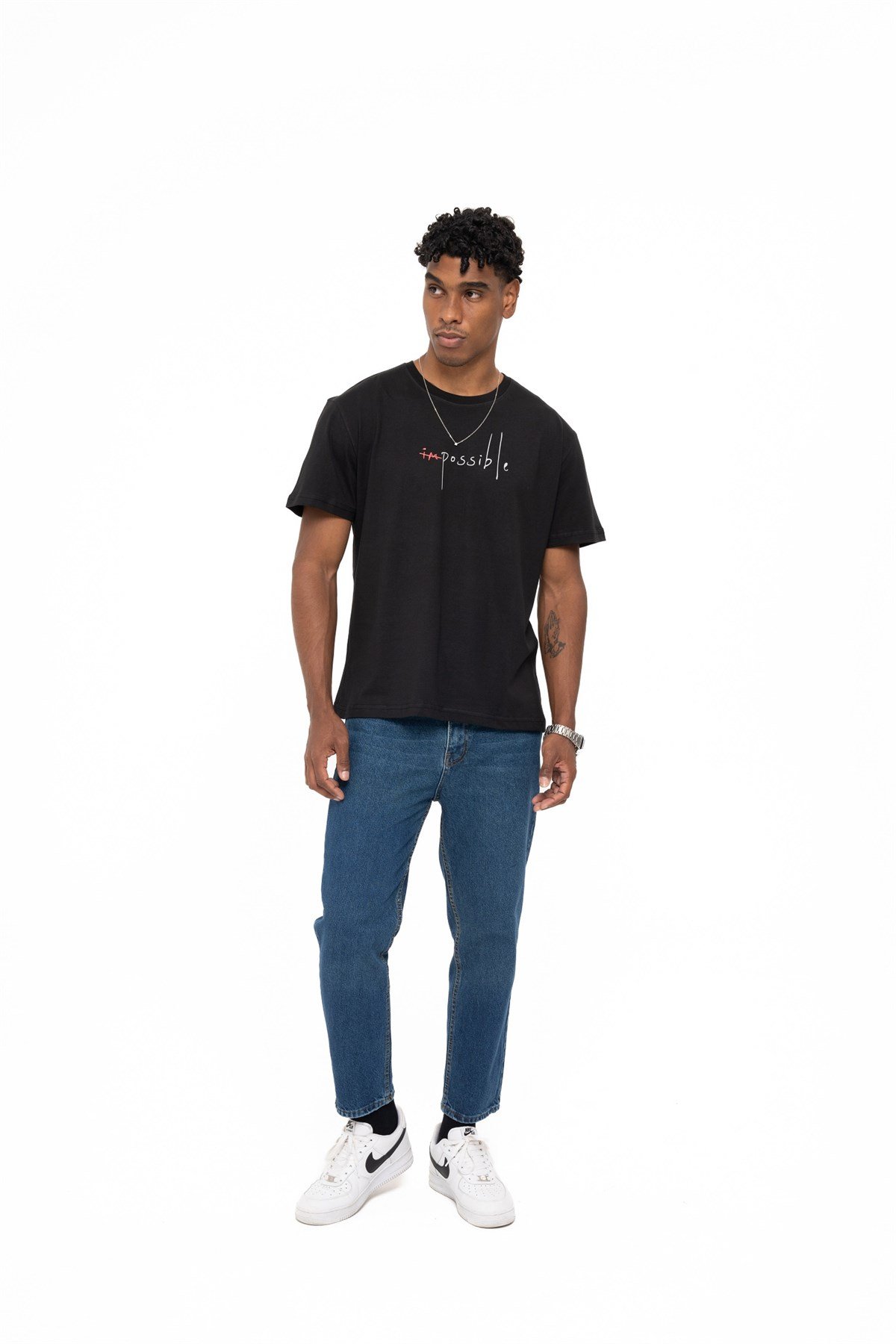 IMPOSSIBLE T-SHIRT BLACKT-SHIRTWATCH OF ROYALIMPSSBLBLCKIMPOSSIBLE T-SHIRT BLACK