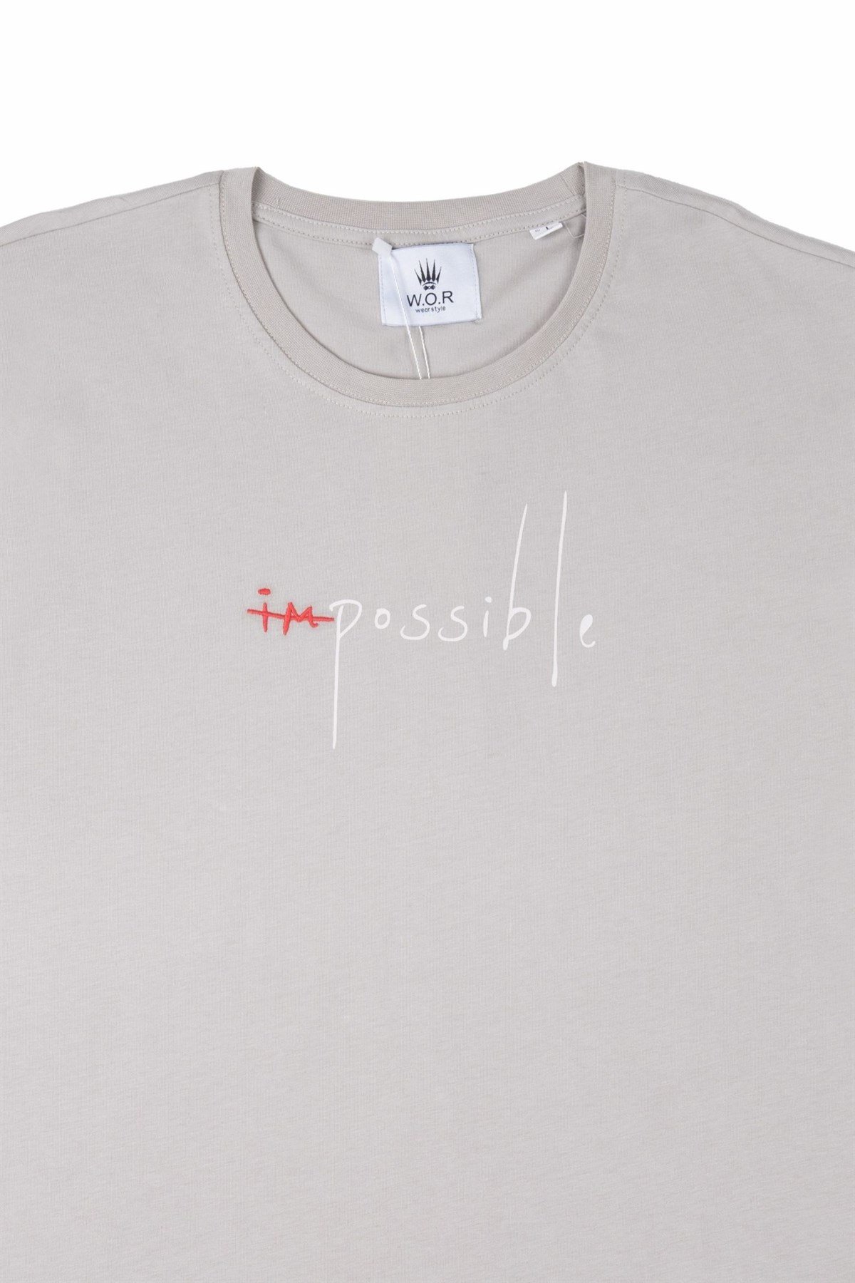 IMPOSSIBLE T-SHIRT GREYT-SHIRTWATCH OF ROYALIMPSSBLGREYIMPOSSIBLE T-SHIRT GREY