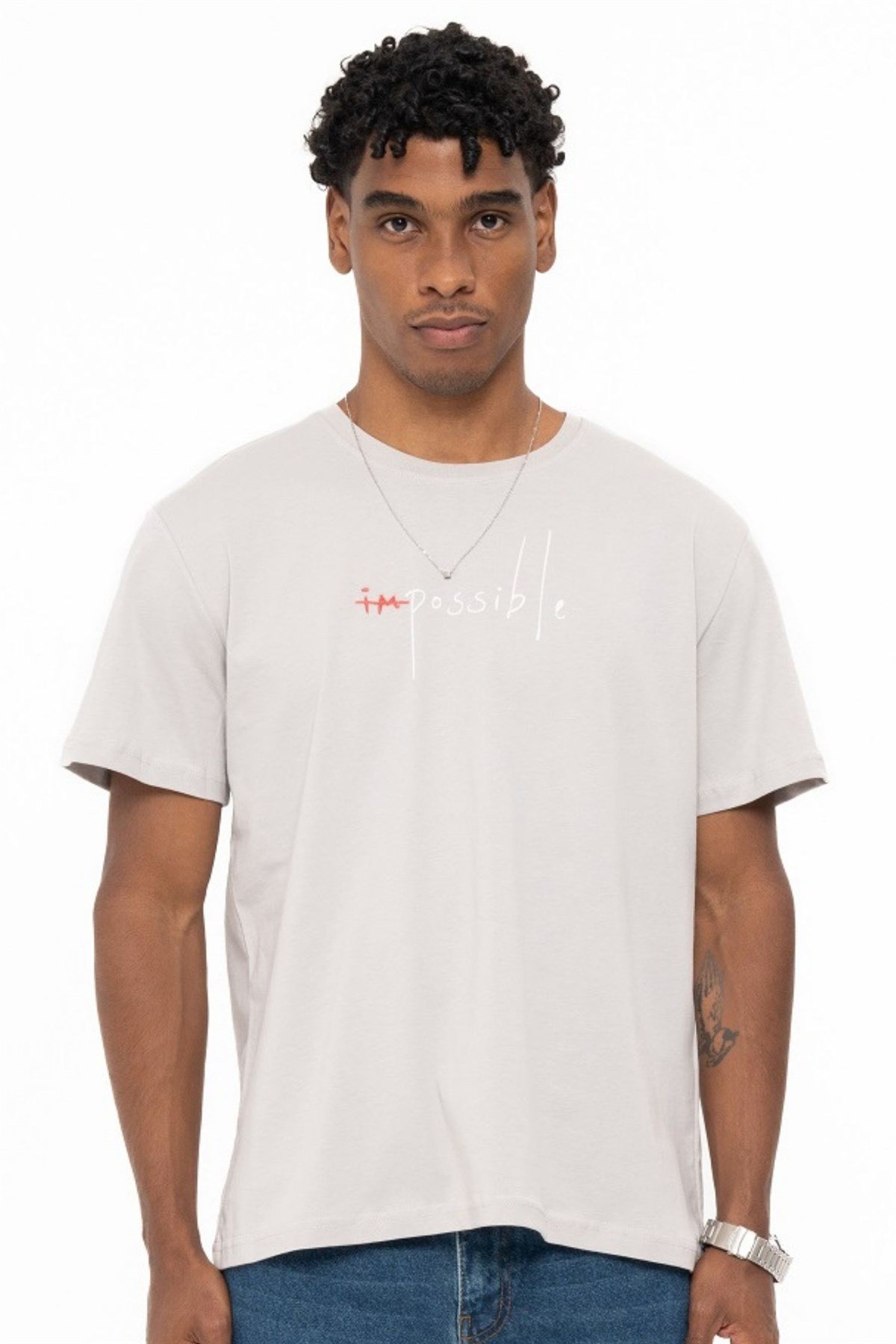 IMPOSSIBLE T-SHIRT GREYT-SHIRTWATCH OF ROYALIMPSSBLGREYIMPOSSIBLE T-SHIRT GREY