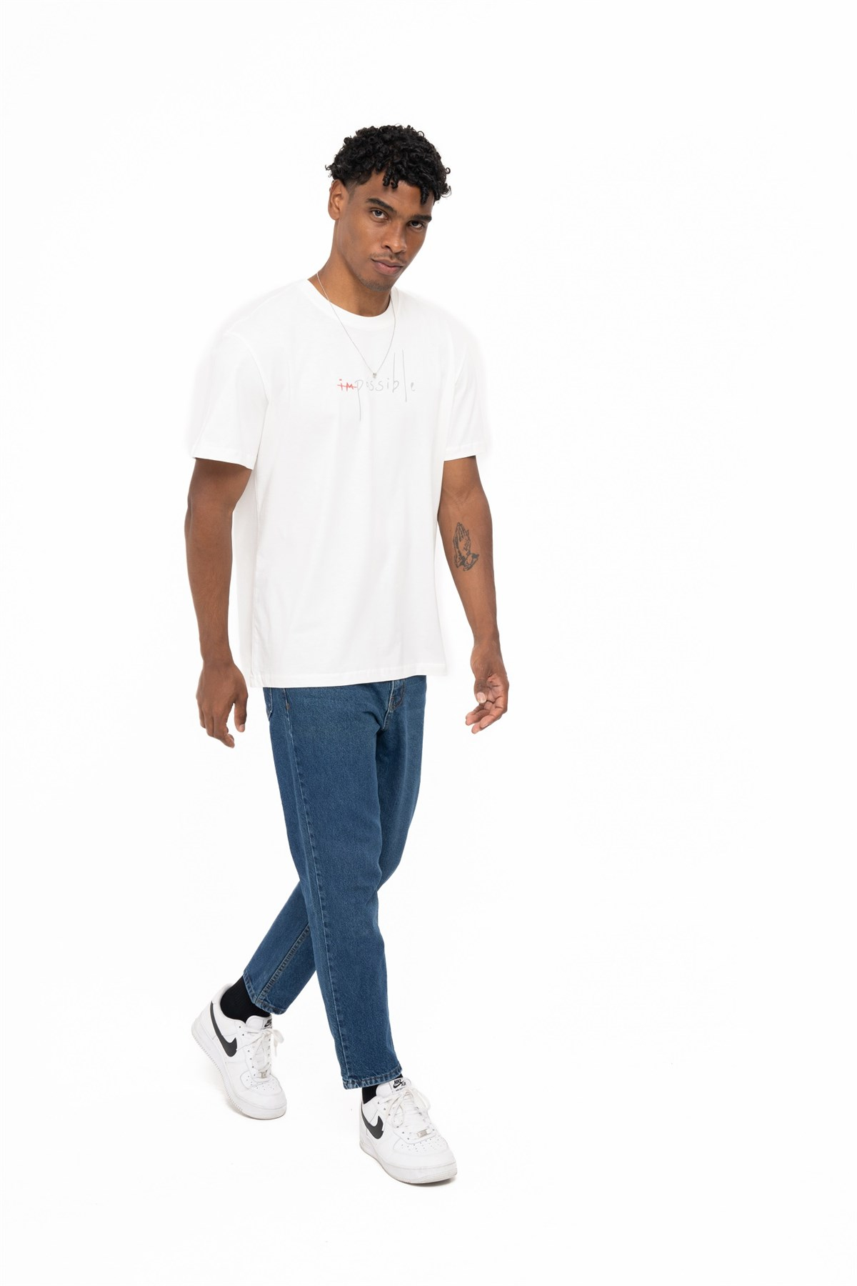 IMPOSSIBLE T-SHIRT WHITET-SHIRTWATCH OF ROYALIMPSSBLWHTIMPOSSIBLE T-SHIRT WHITE