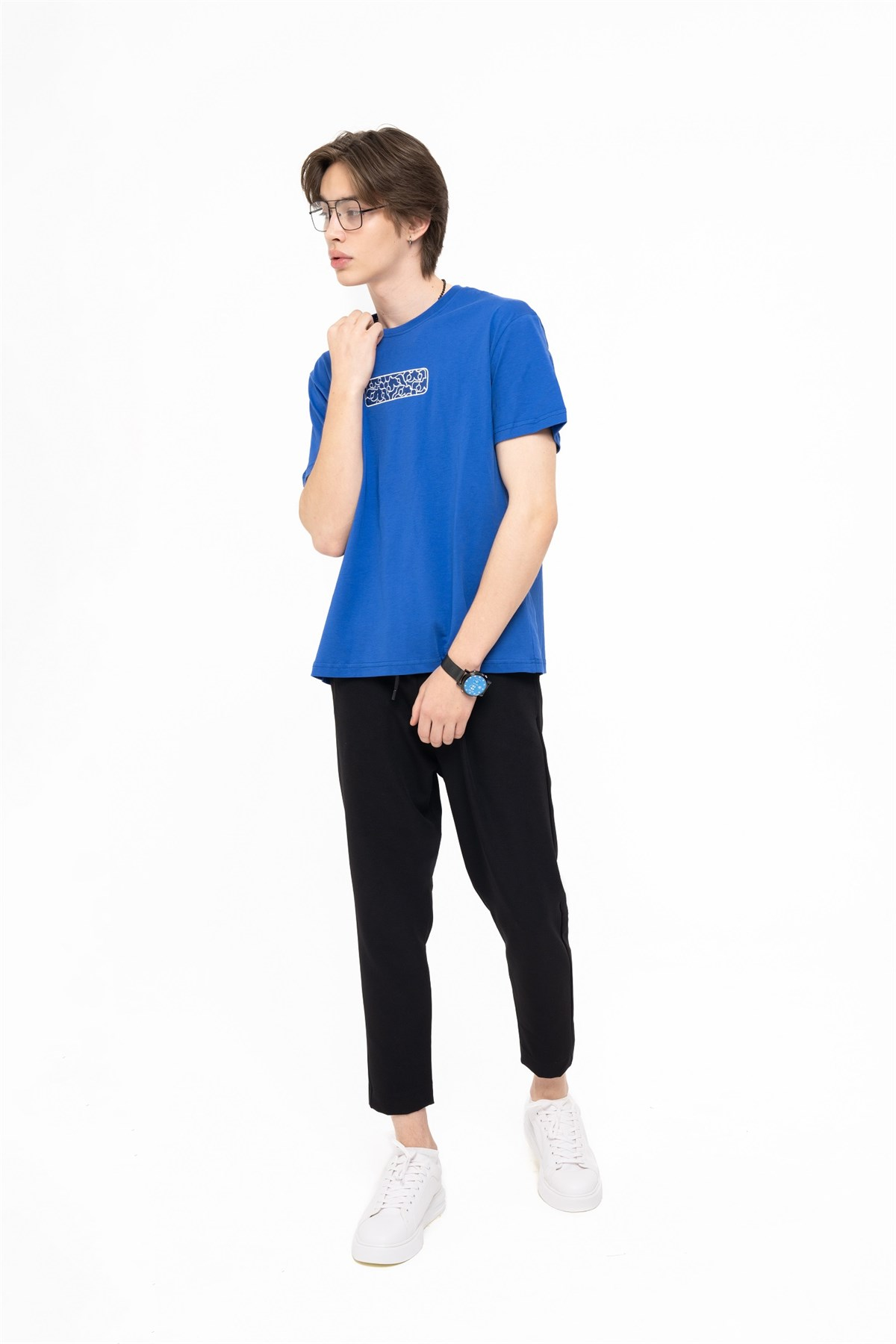 MORE PLEASURE T-SHIRT BLUET-SHIRTWATCH OF ROYALMOREPLEASUREBLUEMORE PLEASURE T-SHIRT BLUE