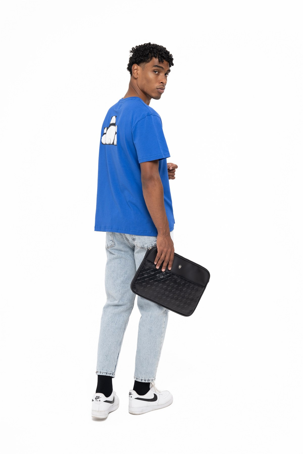 PANDA T-SHIRT BLUET-SHIRTWATCH OF ROYALPANDABLUEPANDA T-SHIRT BLUE