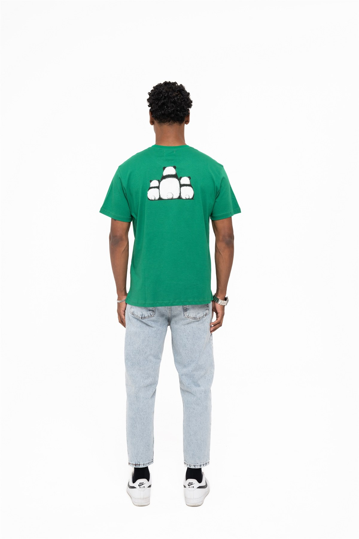 PANDA T-SHIRT GREENT-SHIRTWATCH OF ROYALPANDAGREENPANDA T-SHIRT GREEN