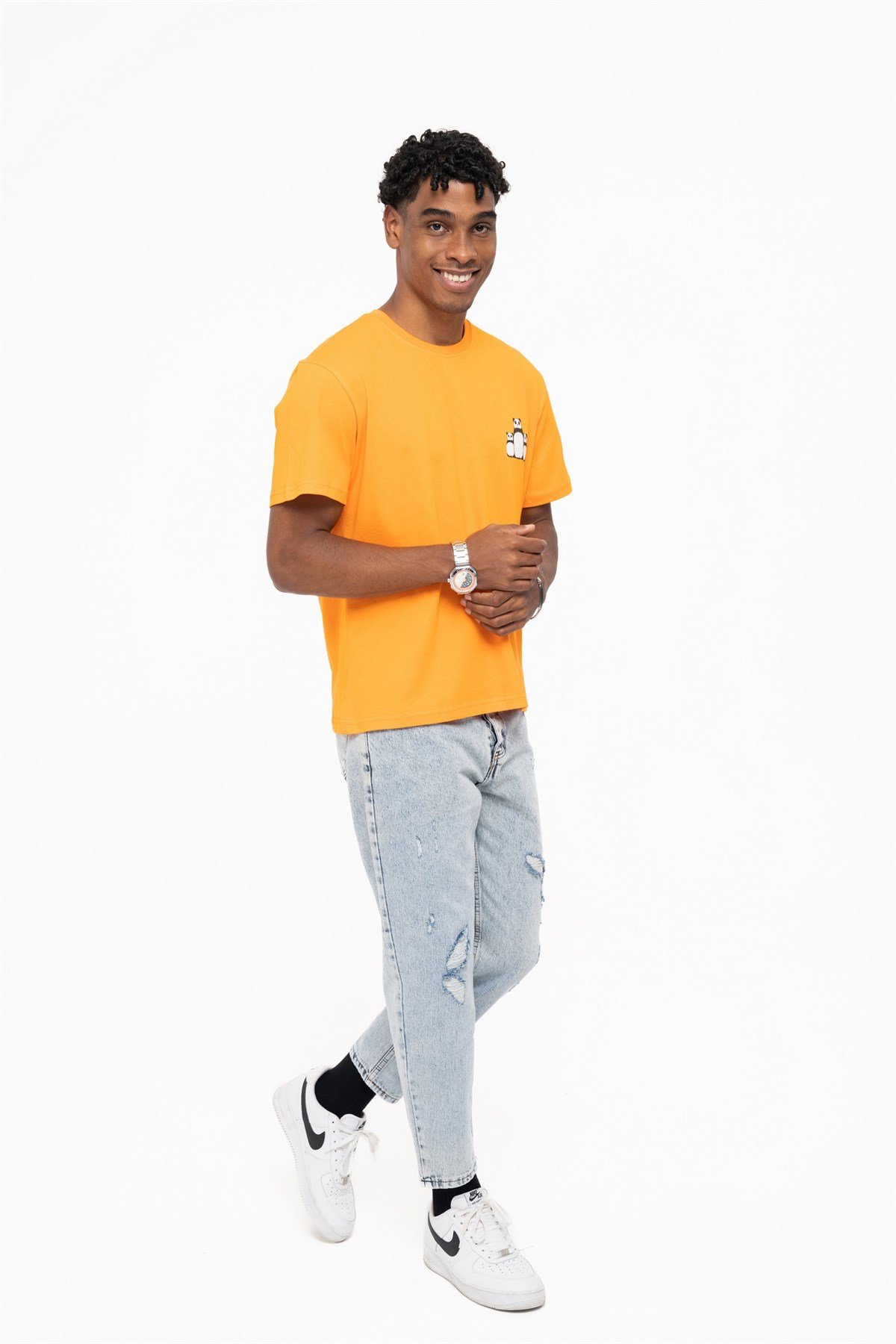 PANDA T-SHIRT ORANGET-SHIRTWATCH OF ROYALPANDAORANGEPANDA T-SHIRT ORANGE