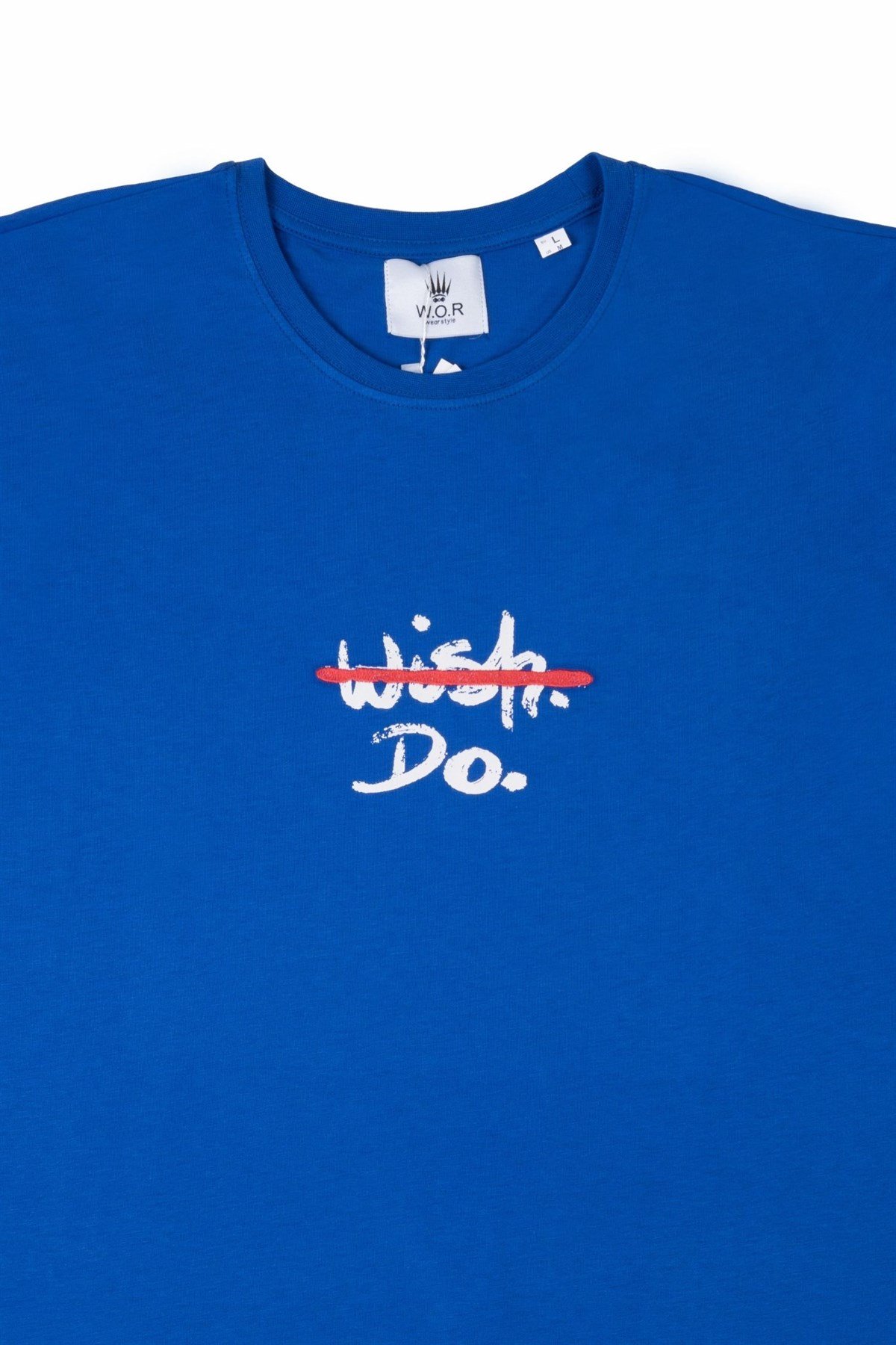 WISH-DO T-SHIRT BLUET-SHIRTWATCH OF ROYALWSHDOBLUEWISH-DO T-SHIRT BLUE