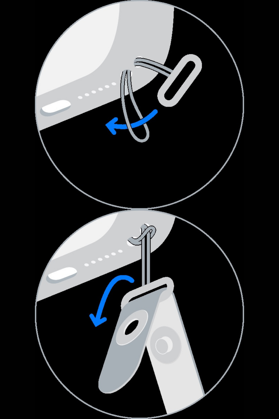 MagCross Siyah Çapraz Telefon AskıTelefon askısıWATCHOFROYALMagCrossMagCross Siyah Çapraz Telefon Askı