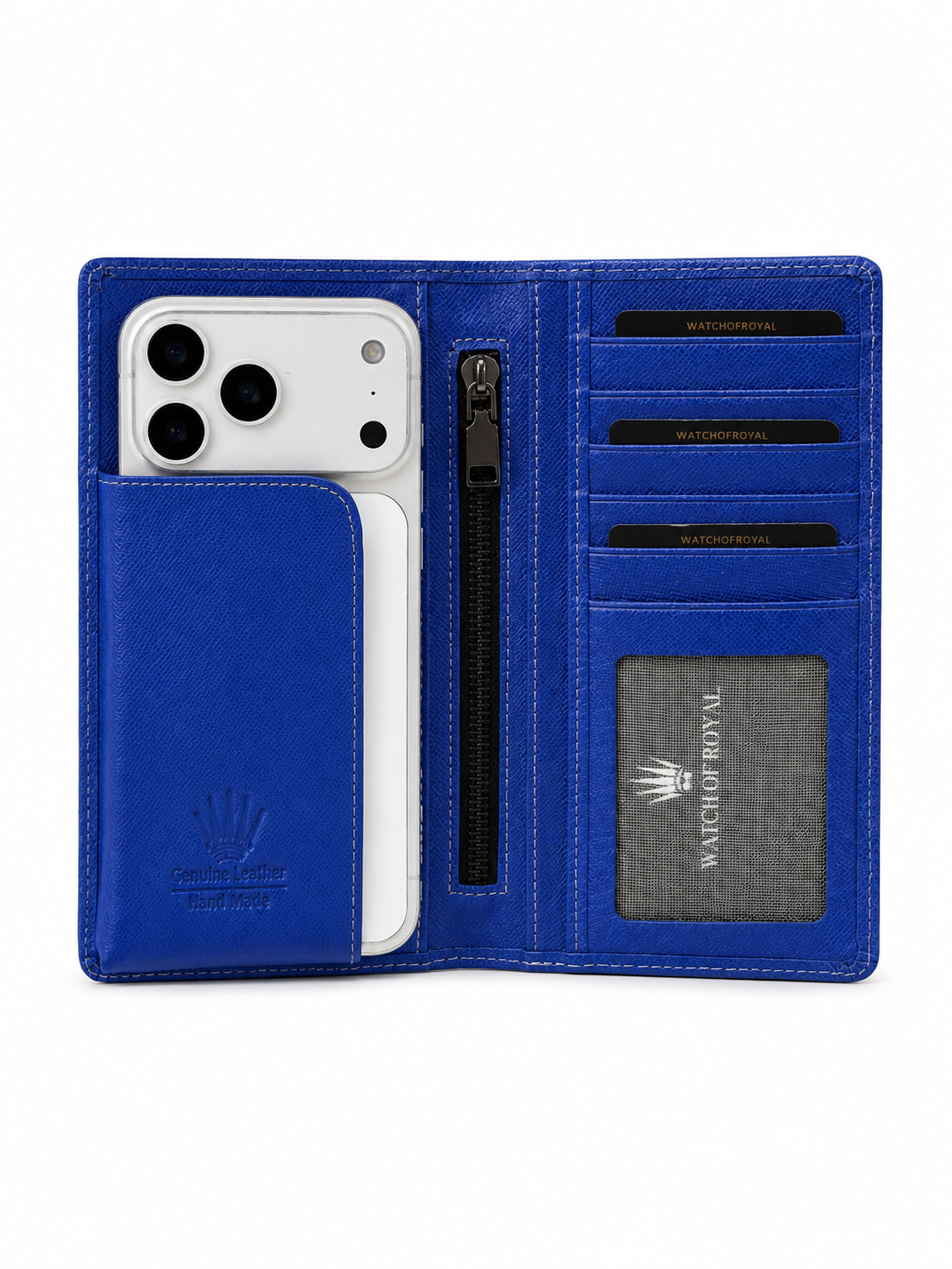 Great Mavi Hakiki Deri Telefon CüzdanıTelefon Cüzdanı KonseptWATCHOFROYALGREATGreat Mavi Hakiki Deri Telefon Cüzdanı
