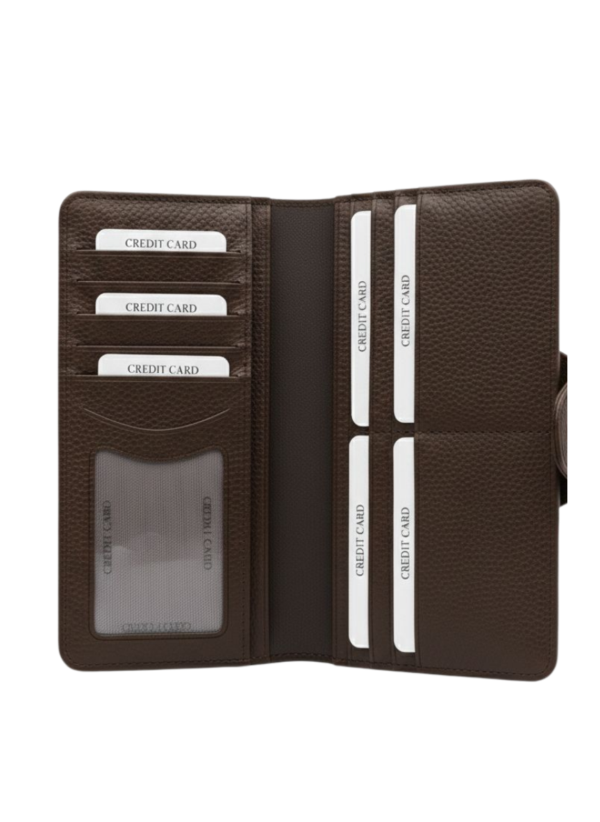 BELT Koyukahve Hakiki Deri Telefon CüzdanıTelefon CüzdanıWATCHOFROYALBELTBELT Koyukahve Hakiki Deri Telefon Cüzdanı