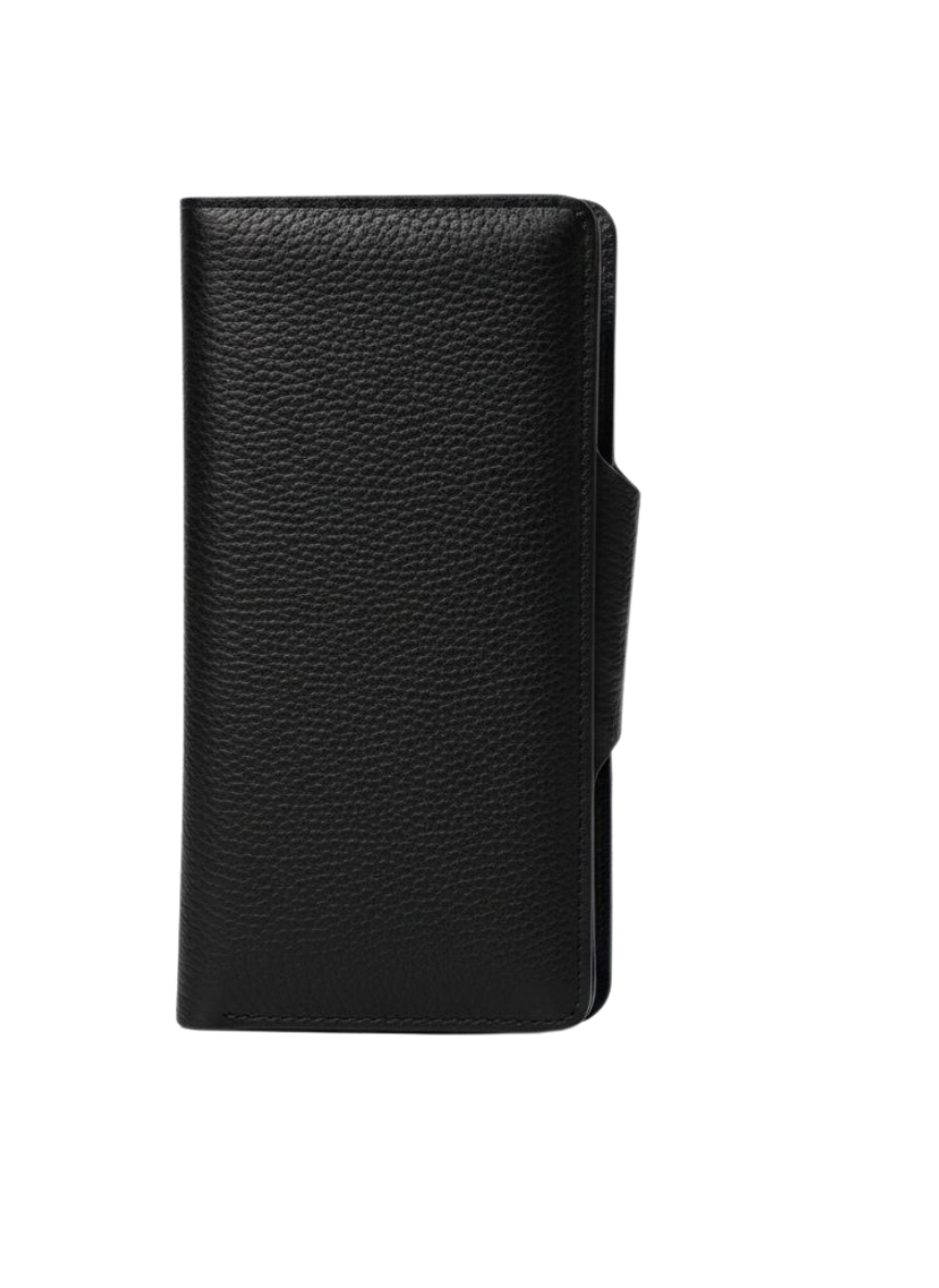 BELT Siyah Hakiki Deri Telefon CüzdanıTelefon CüzdanıWATCHOFROYALBELTBELT Siyah Hakiki Deri Telefon Cüzdanı