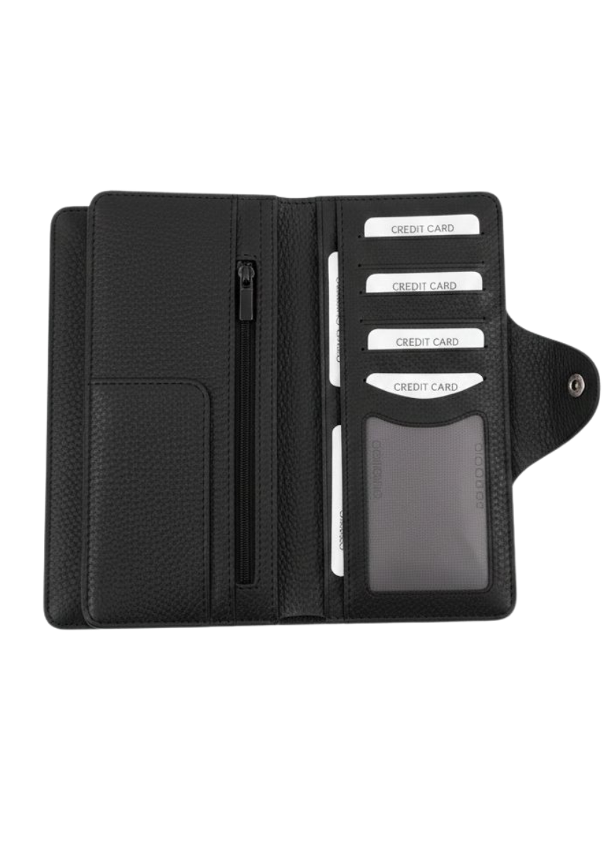 BELT Siyah Hakiki Deri Telefon CüzdanıTelefon CüzdanıWATCHOFROYALBELTBELT Siyah Hakiki Deri Telefon Cüzdanı