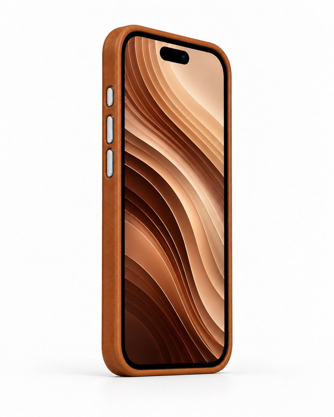 Bexocase Iphone 17 Taba Manyetik Özellikli Deri Kılıf 